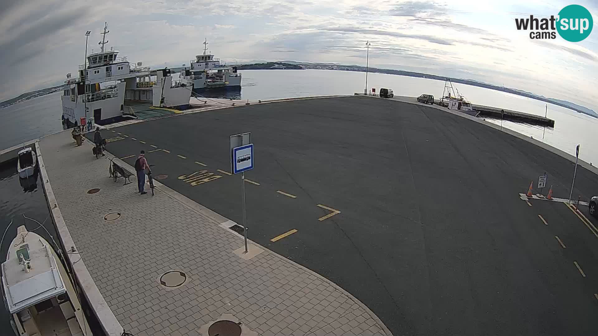 Tkon Live cam – Fähre – Dalmatien – Kroatien