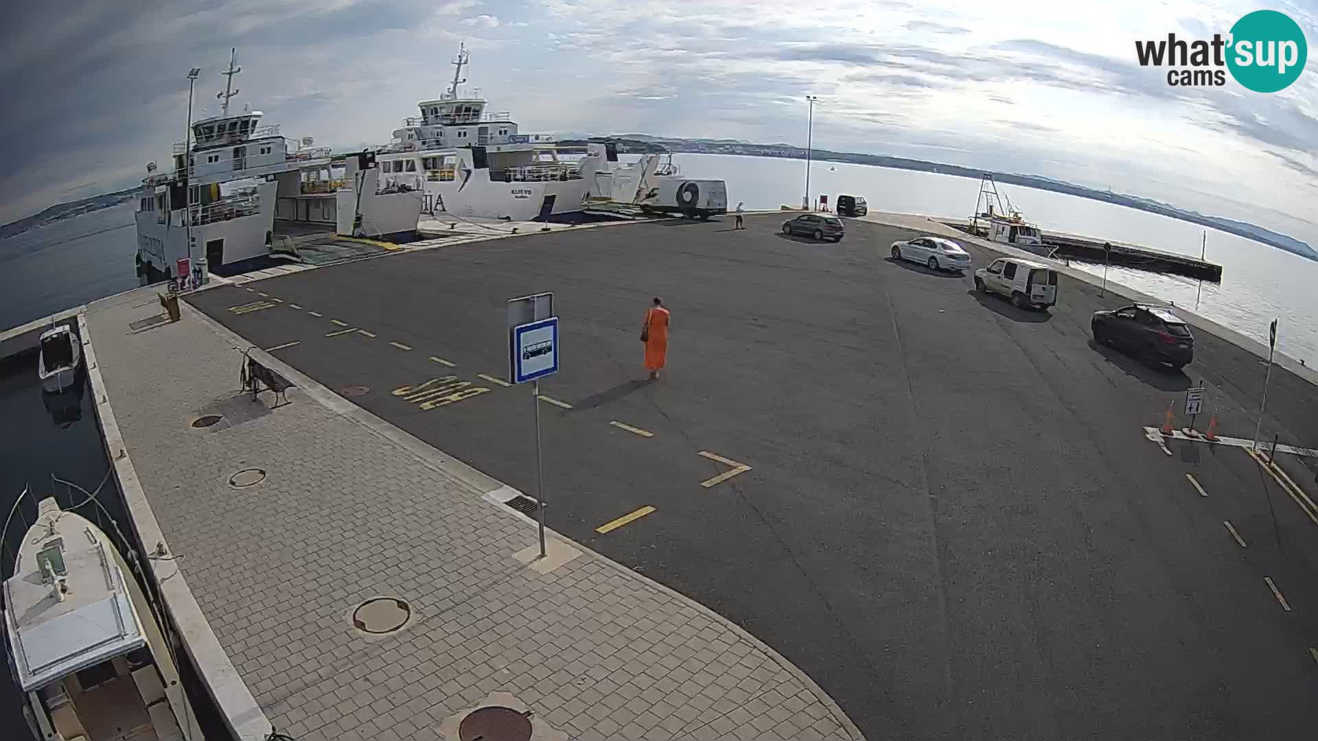 Tkon Live cam – Fähre – Dalmatien – Kroatien