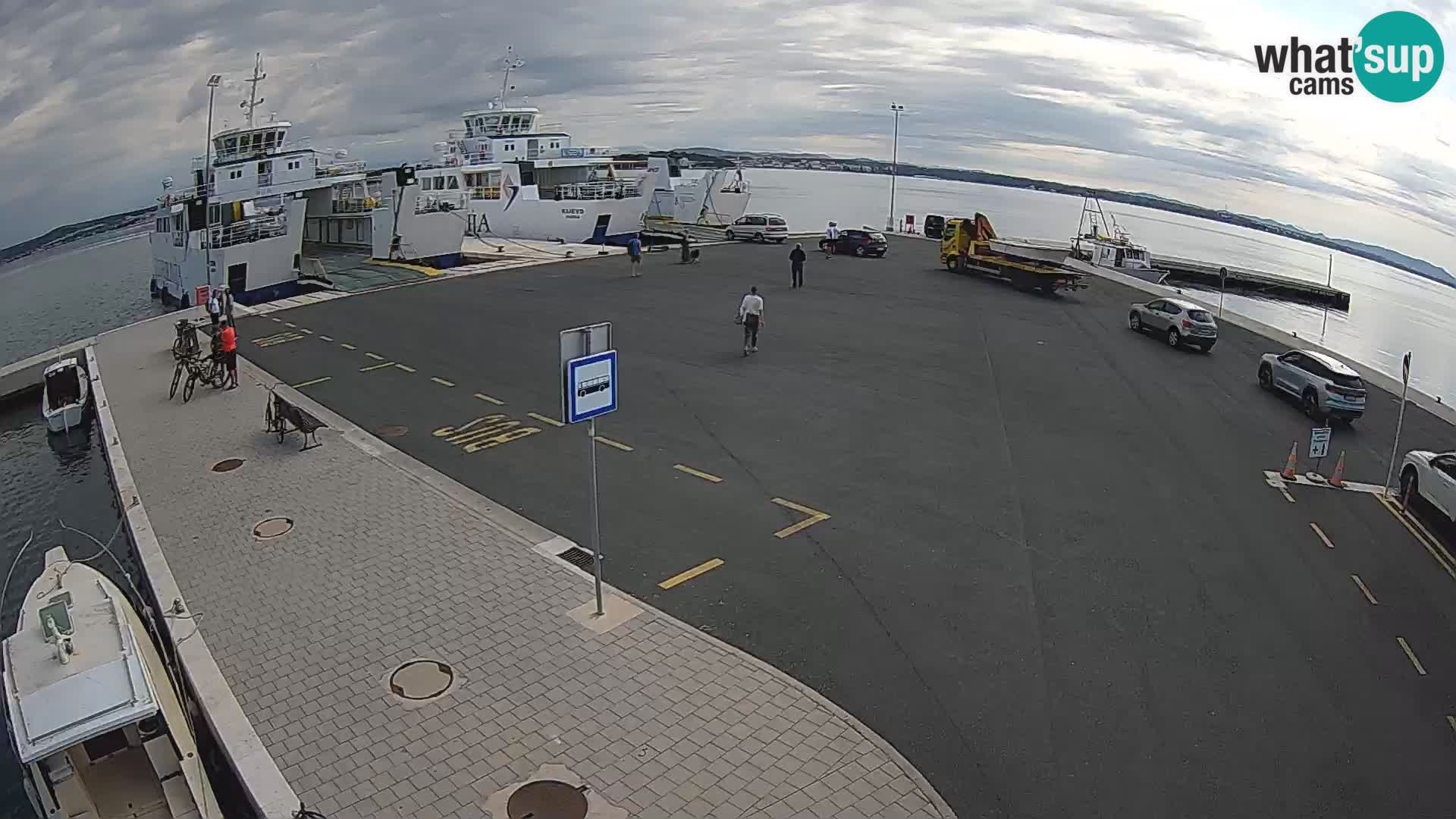 Tkon Live cam – ferry – Dalmatia – Croatia