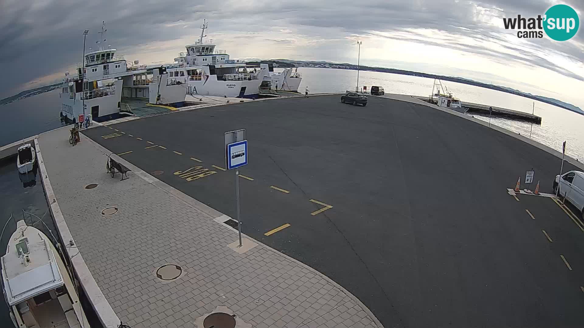 Tkon Live cam – ferry – Dalmatia – Croatia