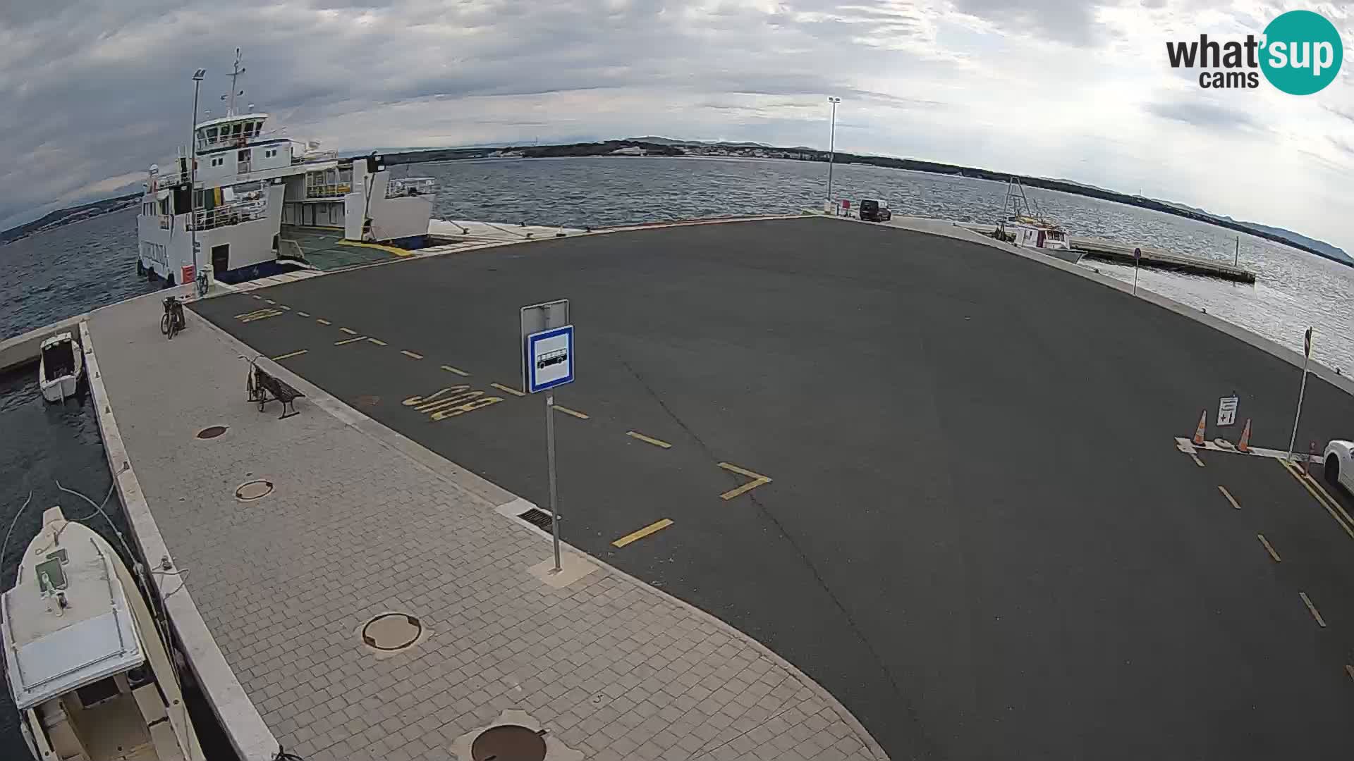 Tkon Live cam – ferry – Dalmatia – Croatia