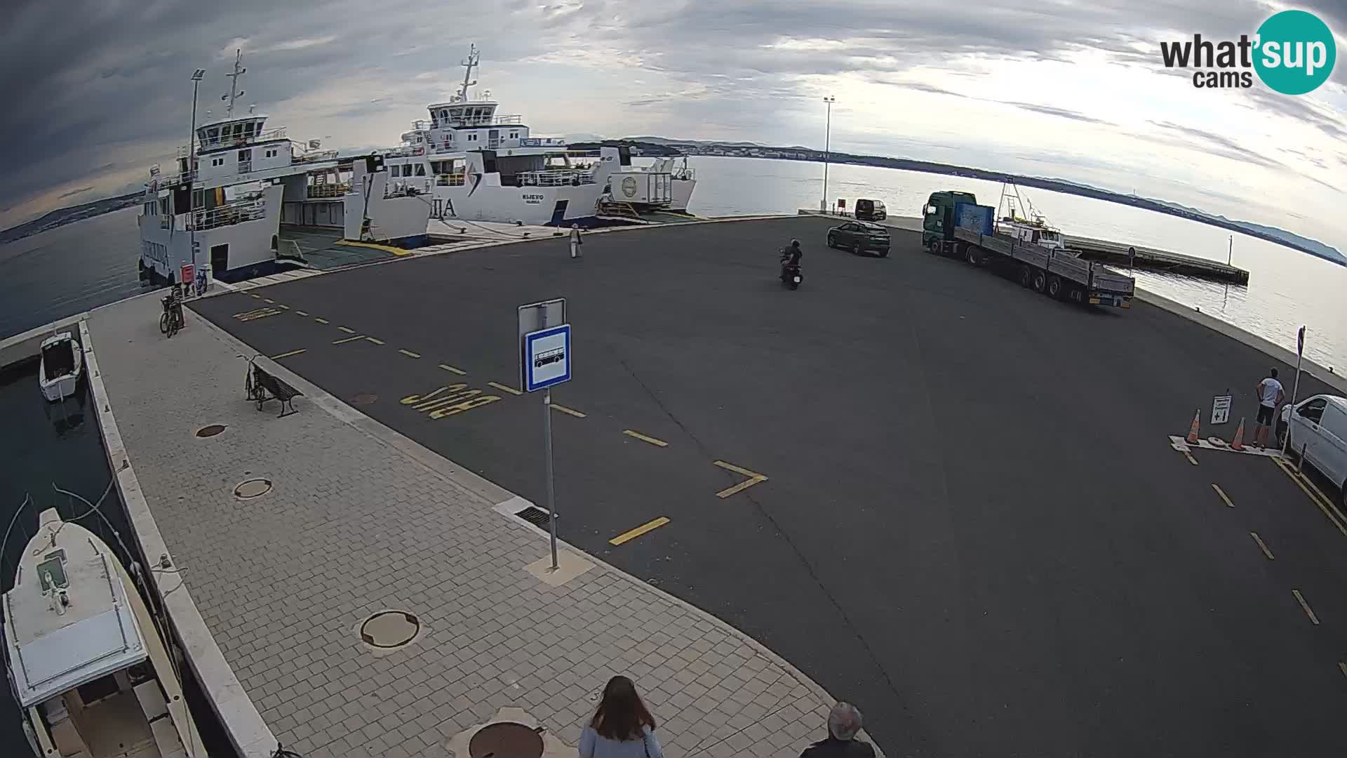 Tkon Live cam – Fähre – Dalmatien – Kroatien