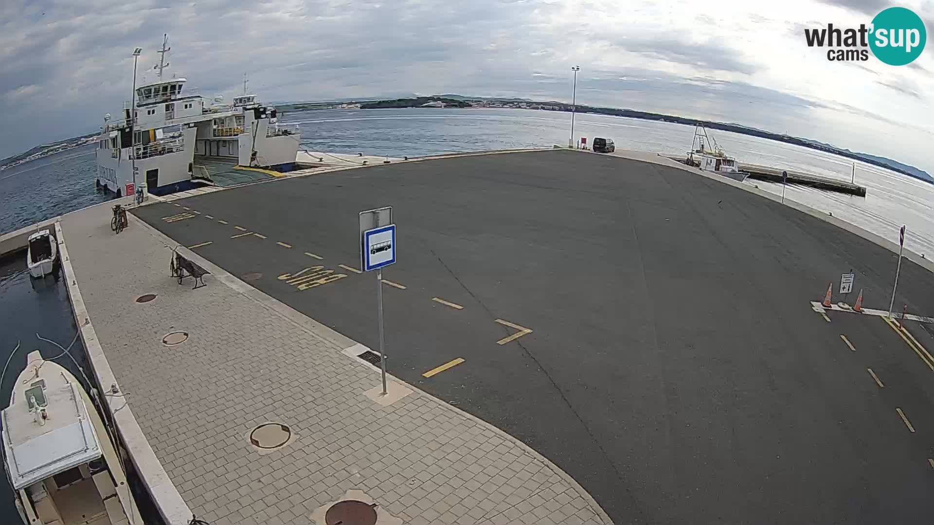 Tkon Live cam – Fähre – Dalmatien – Kroatien