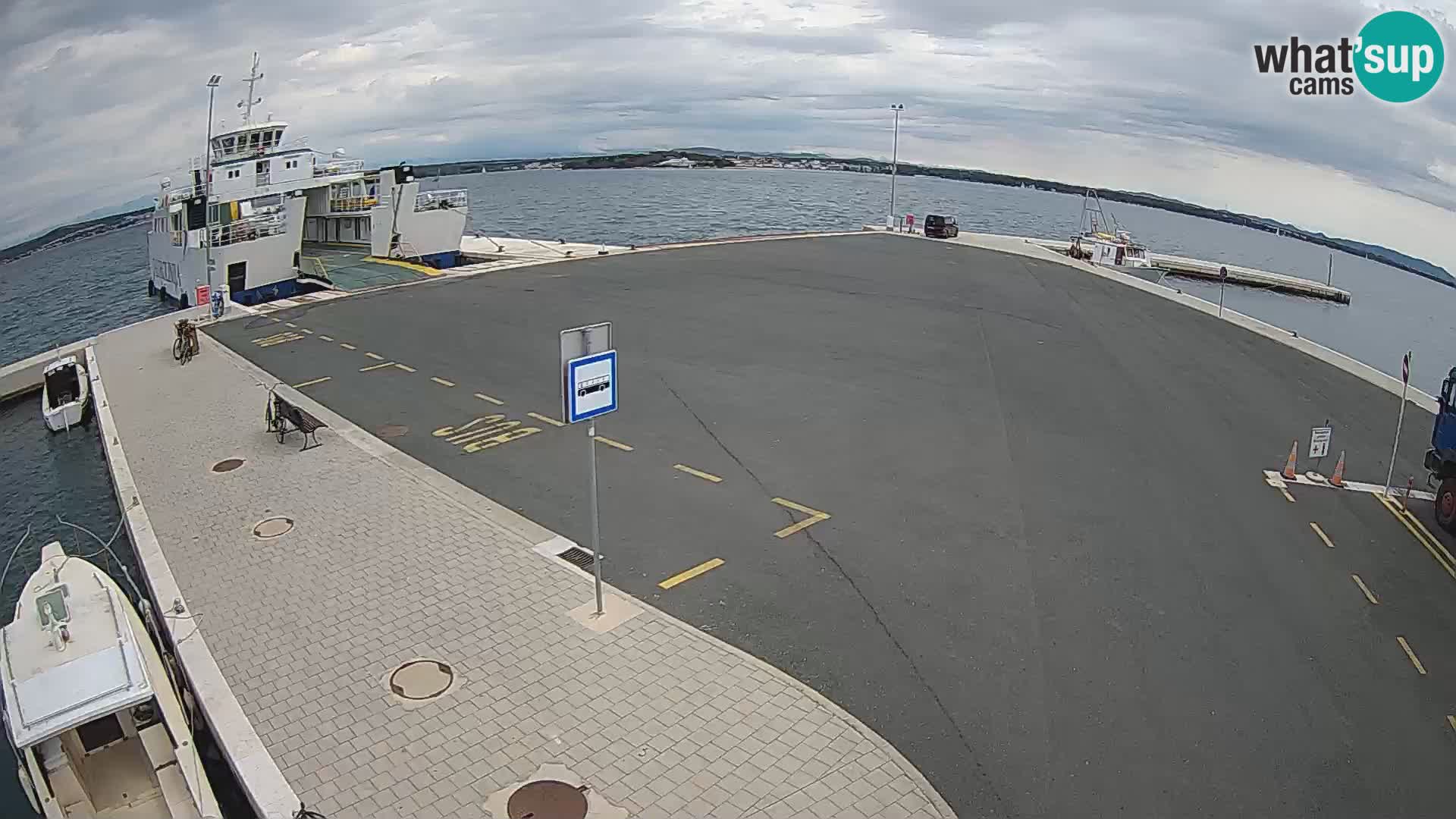 Tkon Live cam – Fähre – Dalmatien – Kroatien
