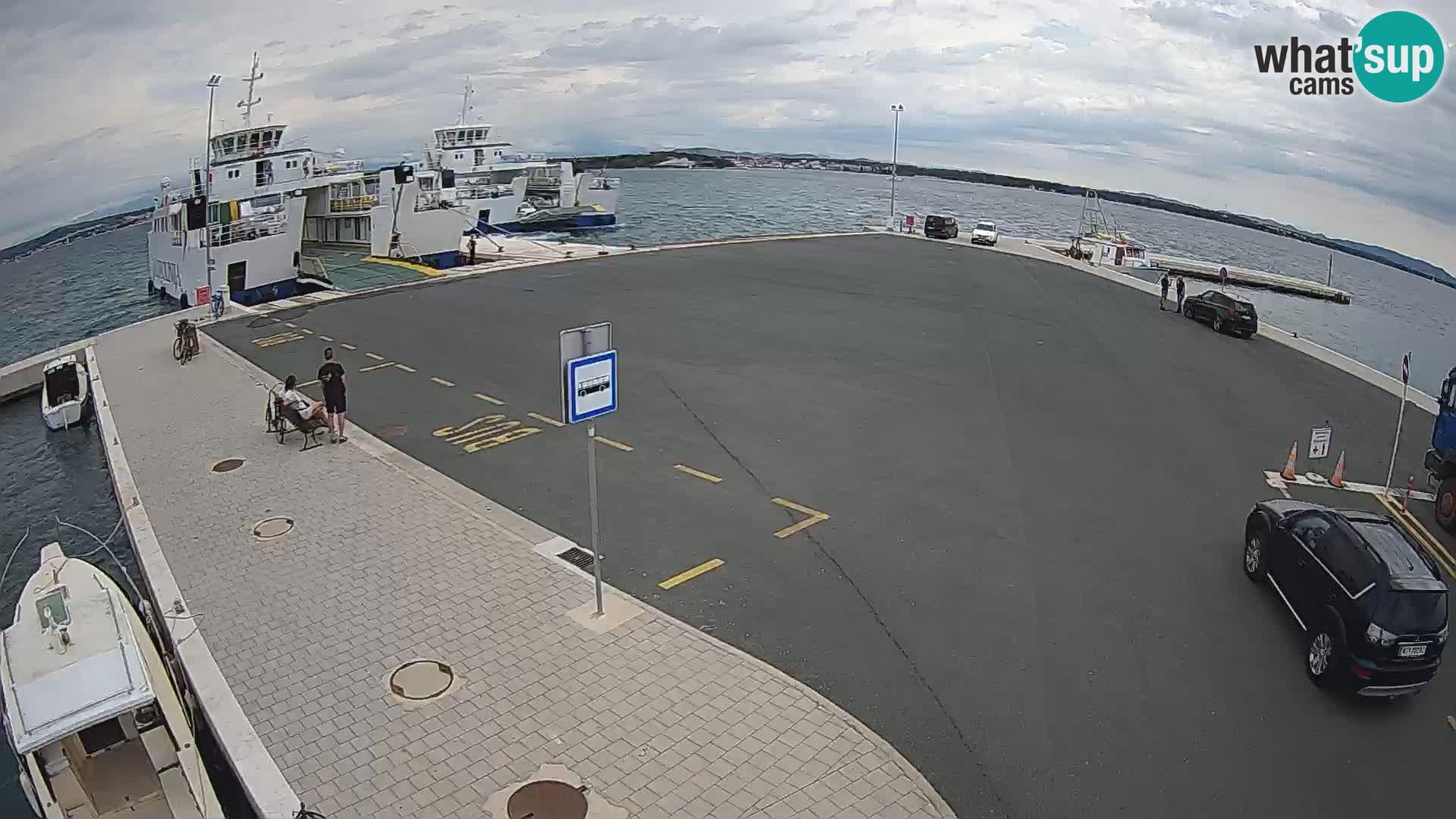Tkon Live cam – ferry – Dalmatia – Croatia