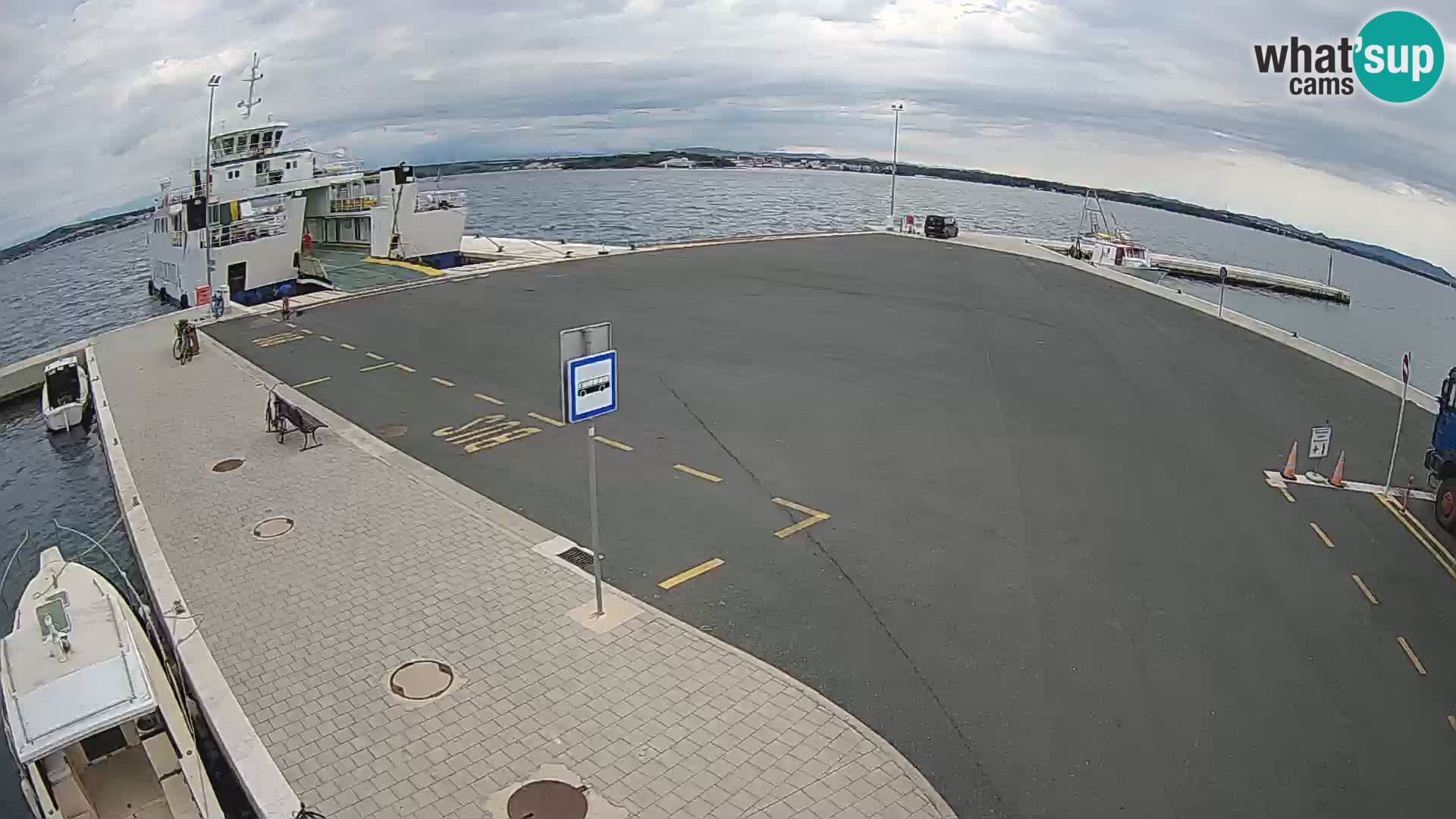 Tkon Live cam – Fähre – Dalmatien – Kroatien