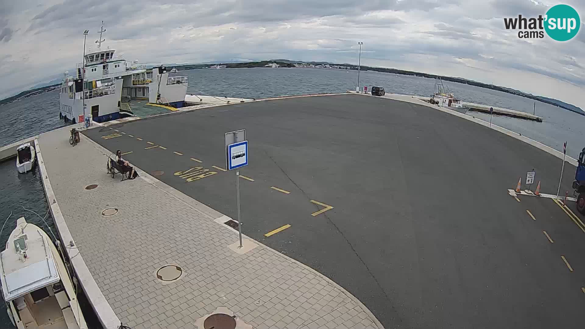 Tkon Live cam – traghetto – Dalmazia – Croazia