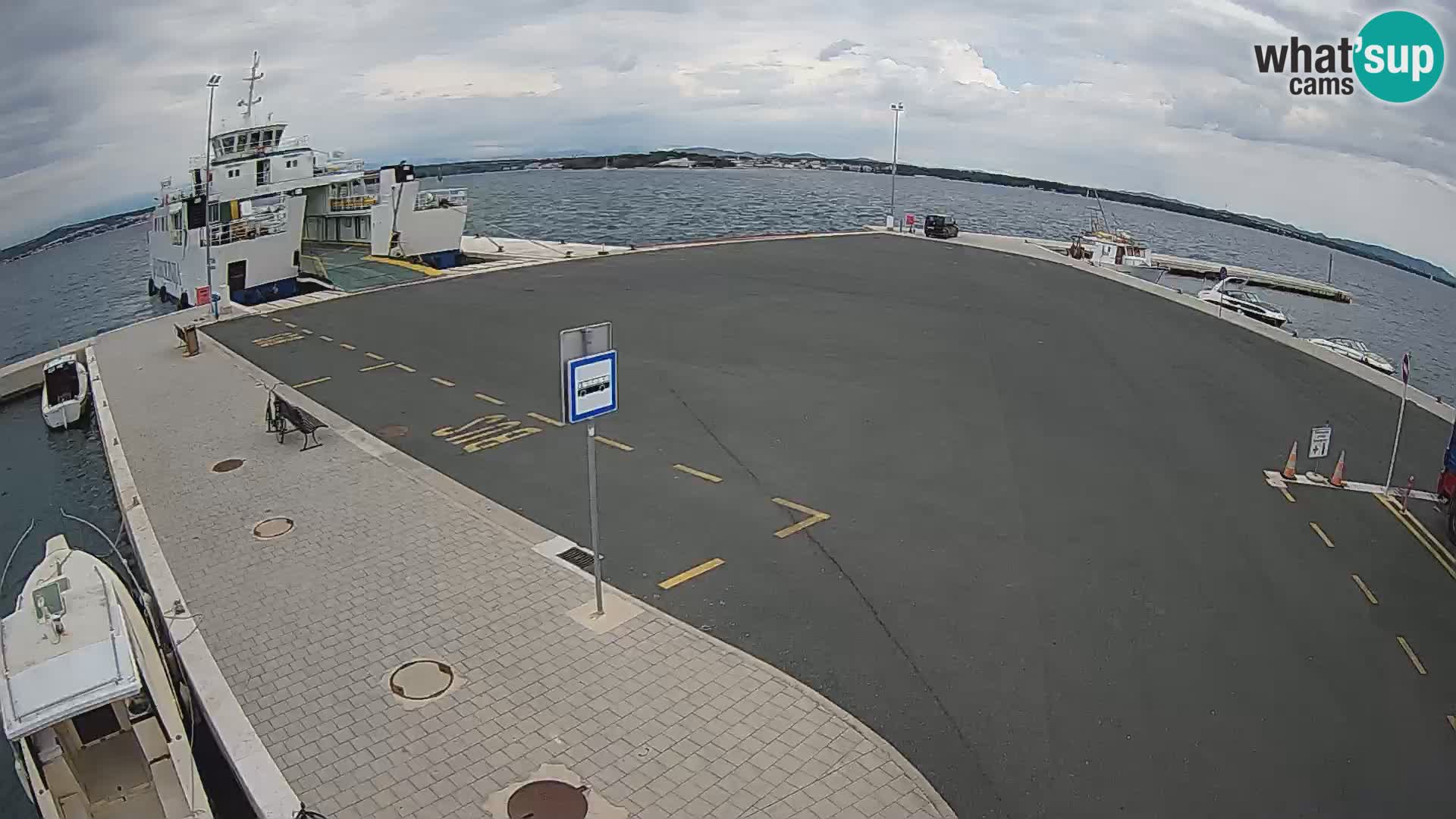 Tkon Live cam – Fähre – Dalmatien – Kroatien