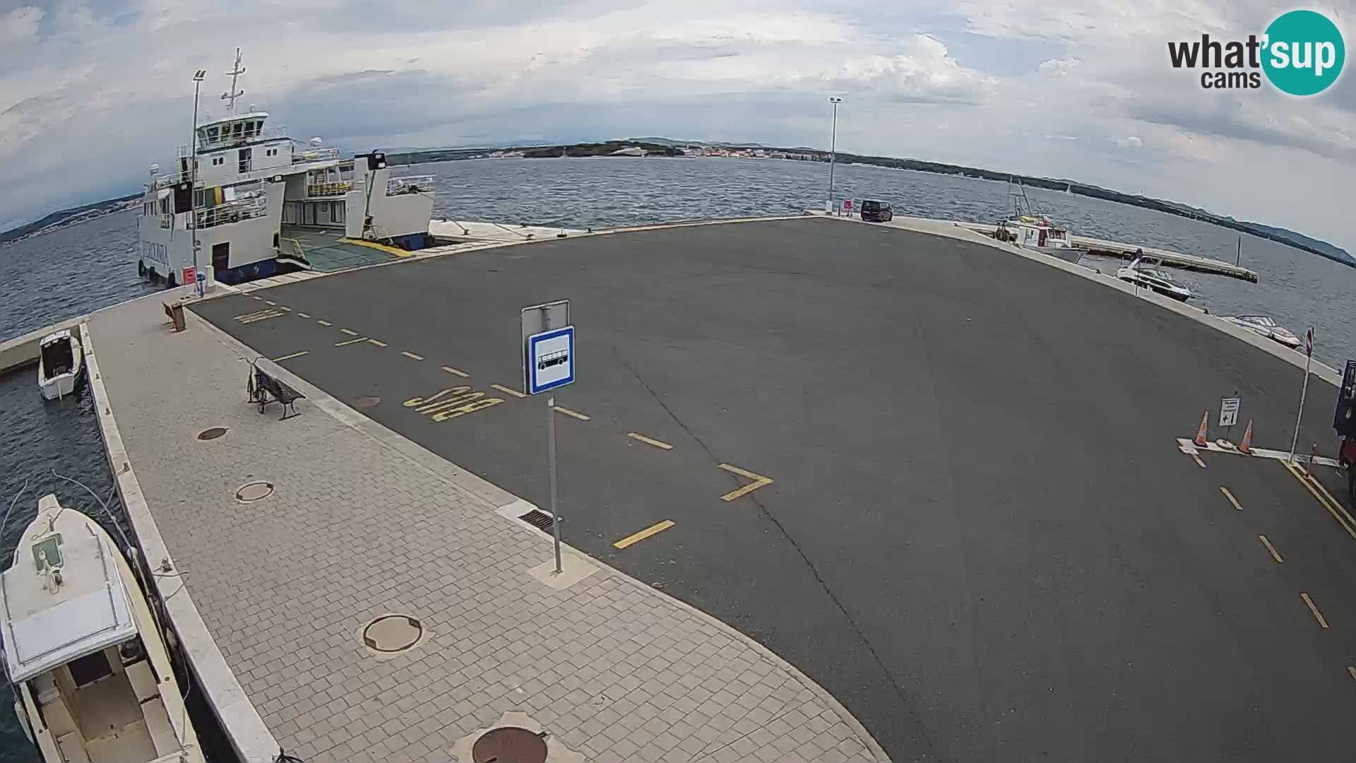 Tkon Live cam – traghetto – Dalmazia – Croazia