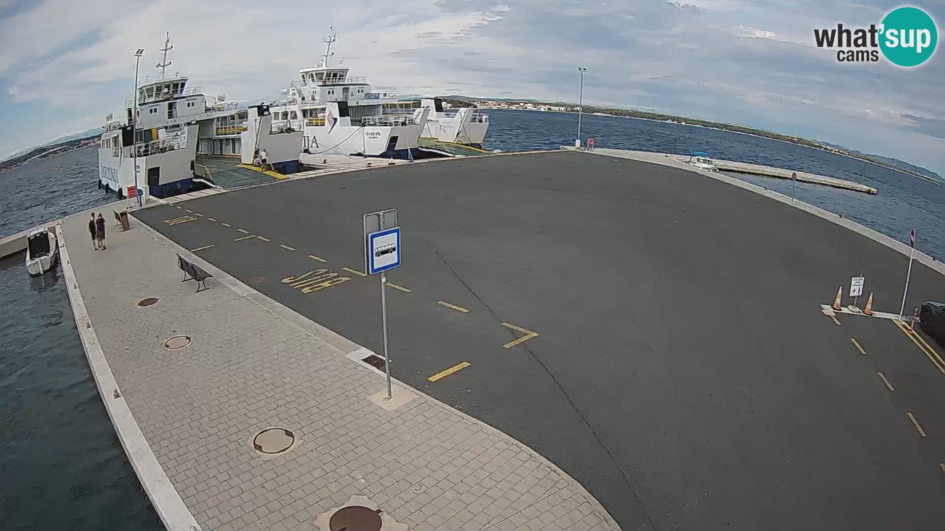 Tkon Live cam – traghetto – Dalmazia – Croazia