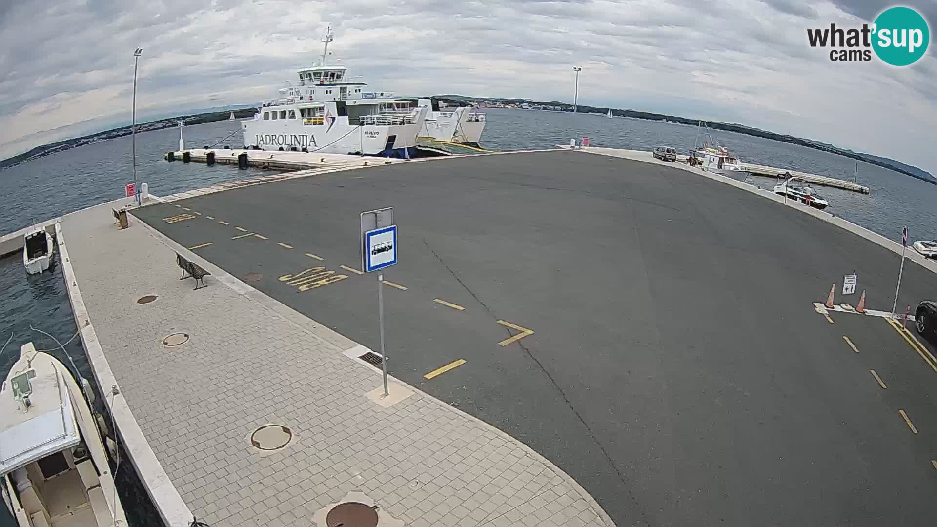 Tkon Live cam – Fähre – Dalmatien – Kroatien