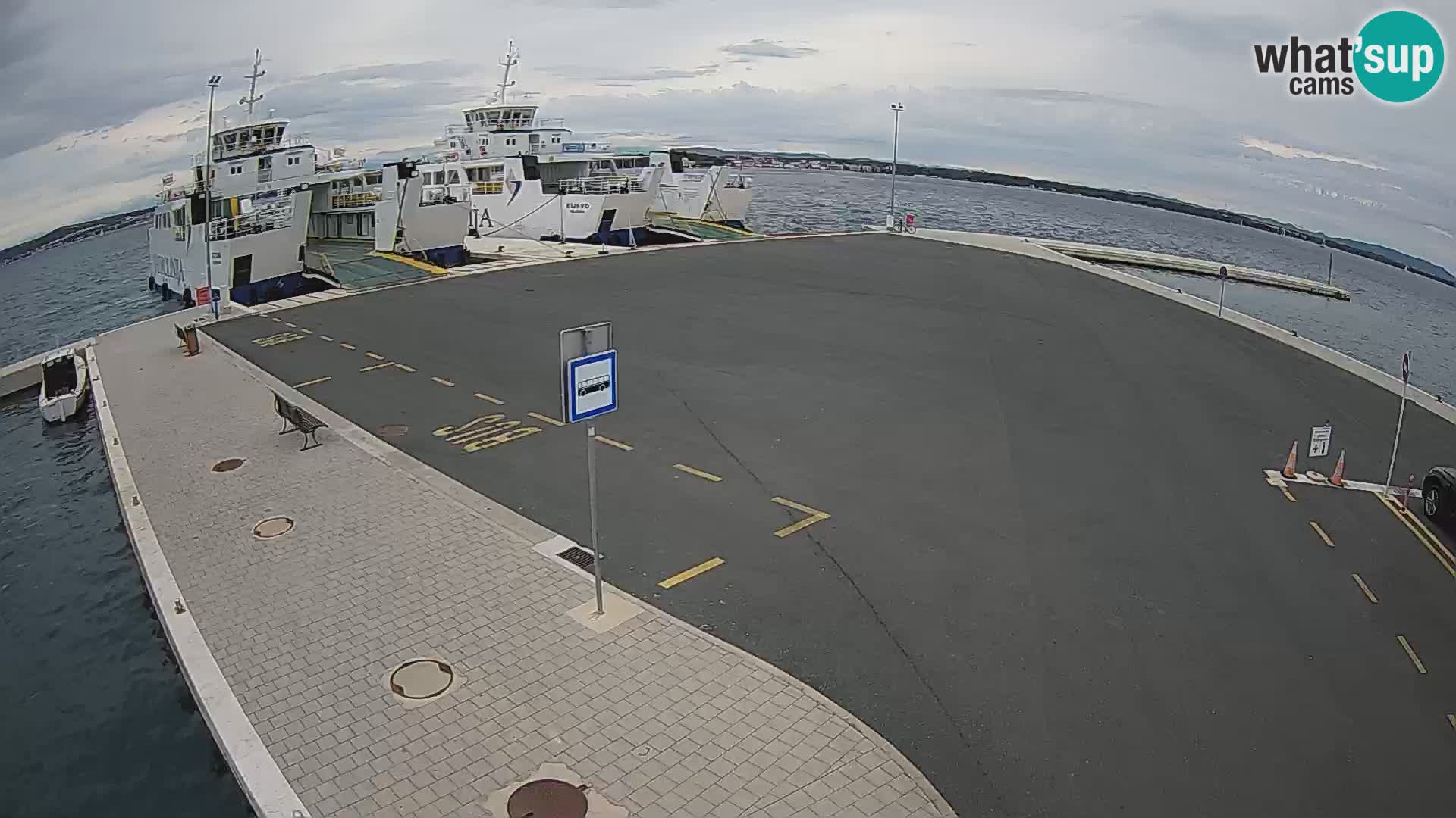 Tkon Live cam – traghetto – Dalmazia – Croazia