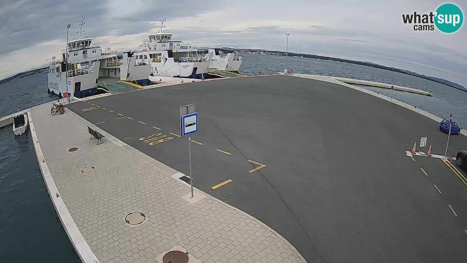 Tkon Live cam – ferry – Dalmatia – Croatia