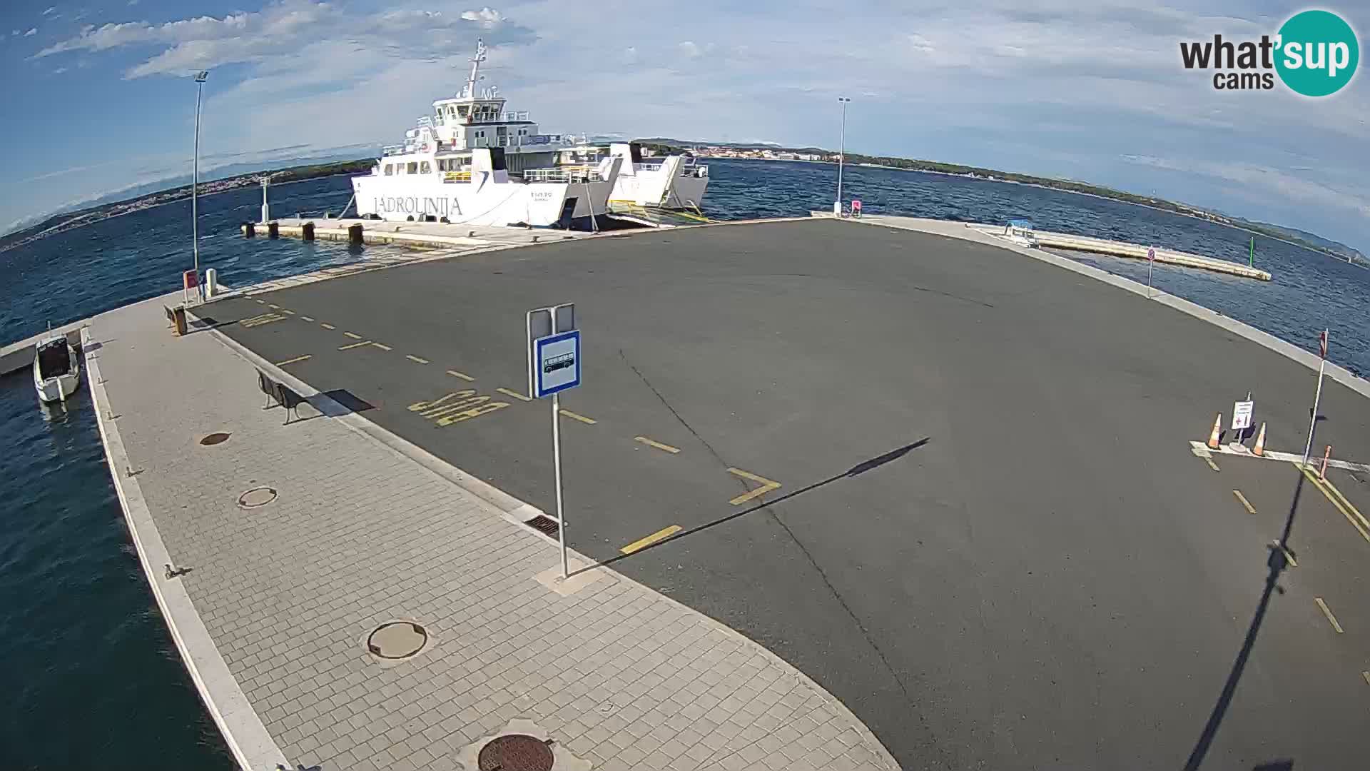 Tkon Live cam – Fähre – Dalmatien – Kroatien