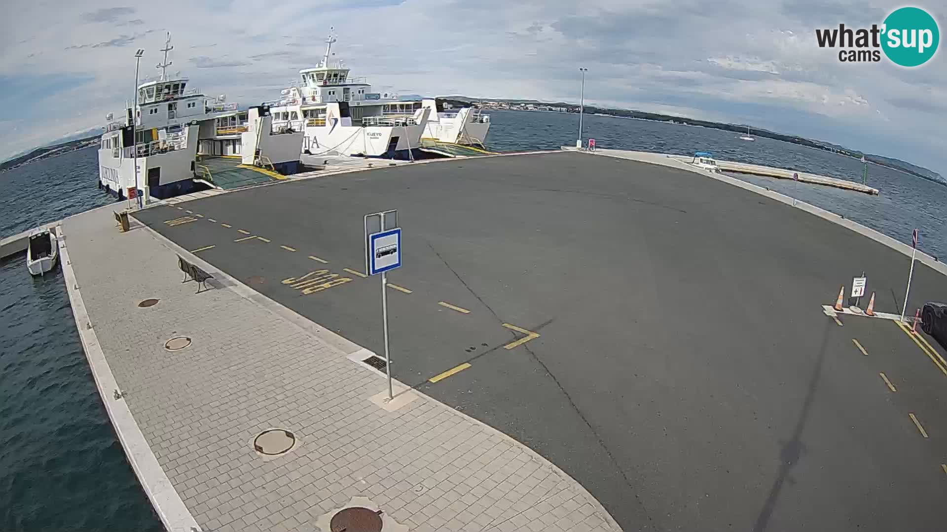 Tkon Live cam – Fähre – Dalmatien – Kroatien