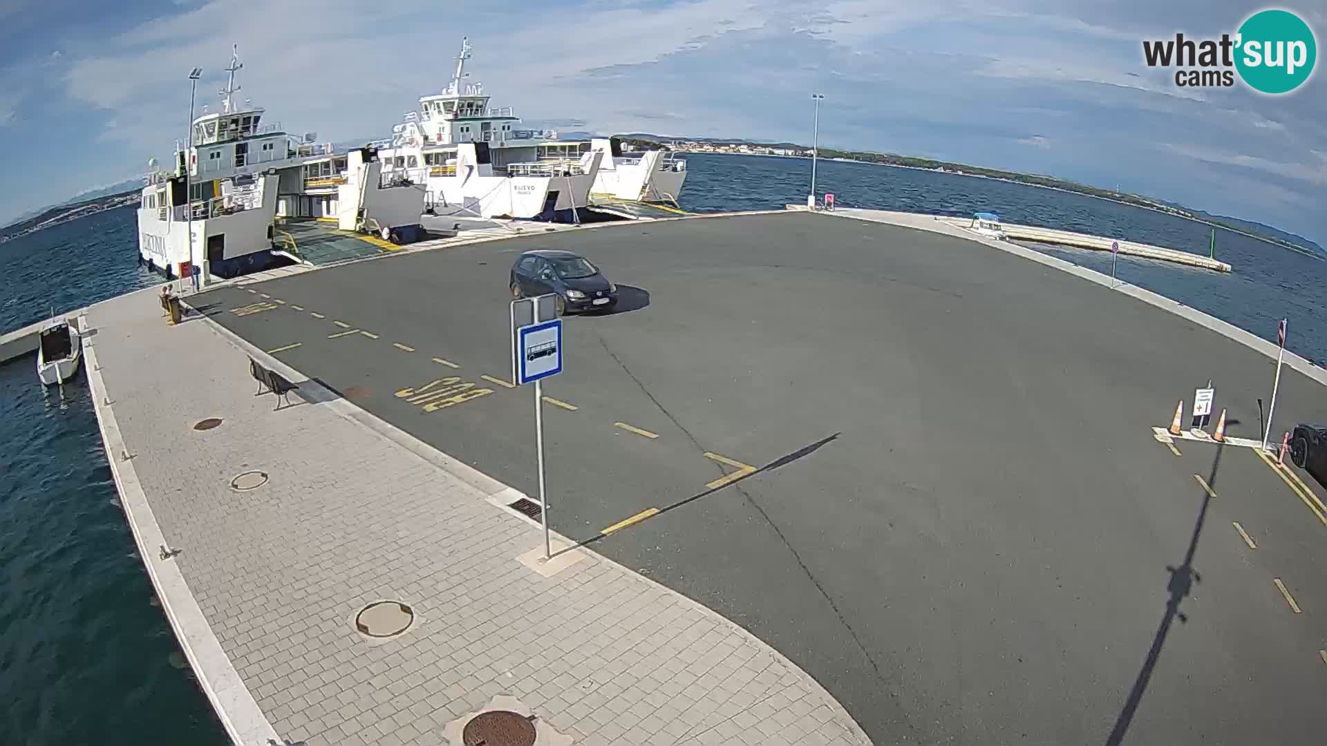 Tkon Live cam – Fähre – Dalmatien – Kroatien