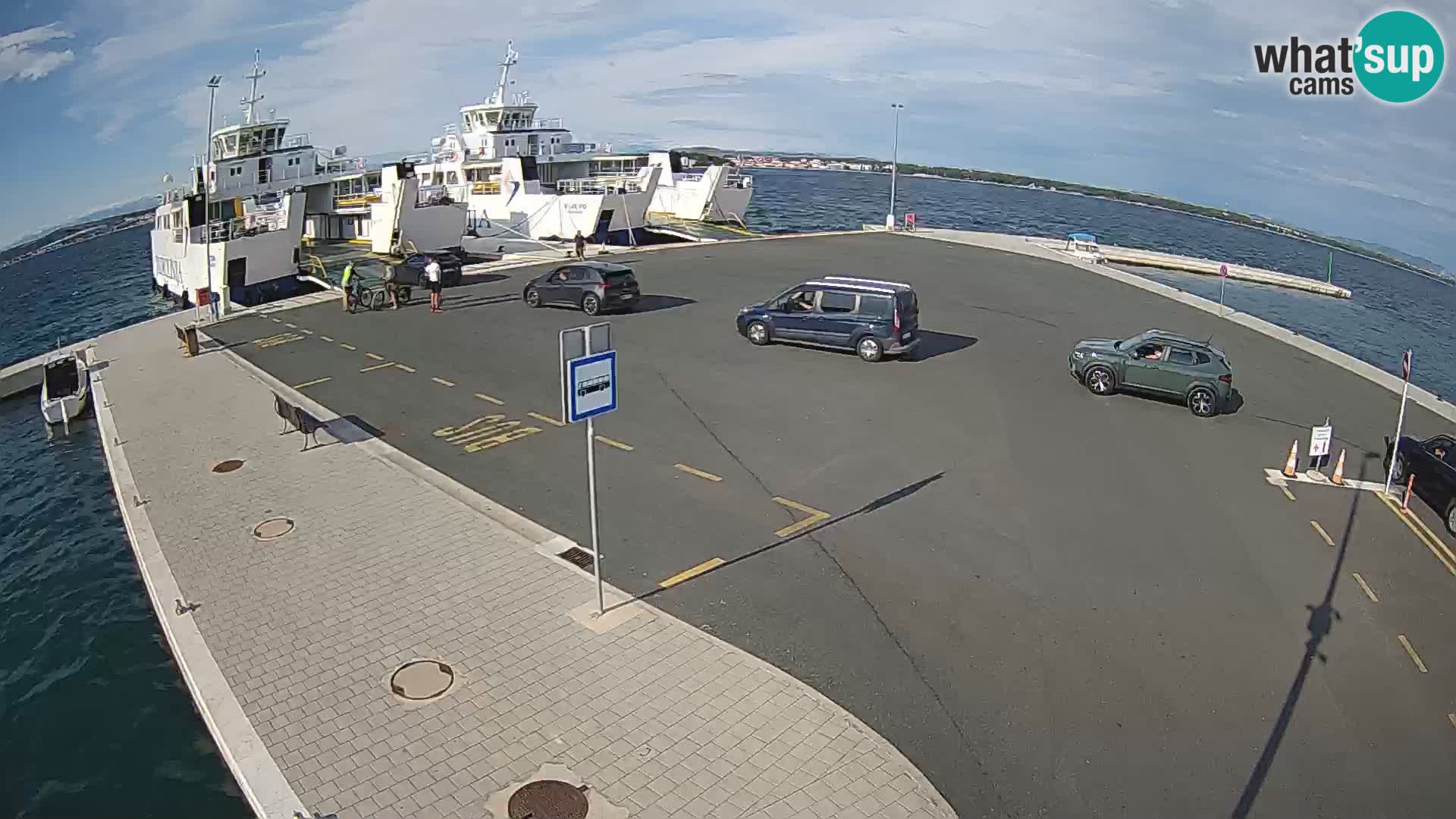 Tkon Live cam – traghetto – Dalmazia – Croazia