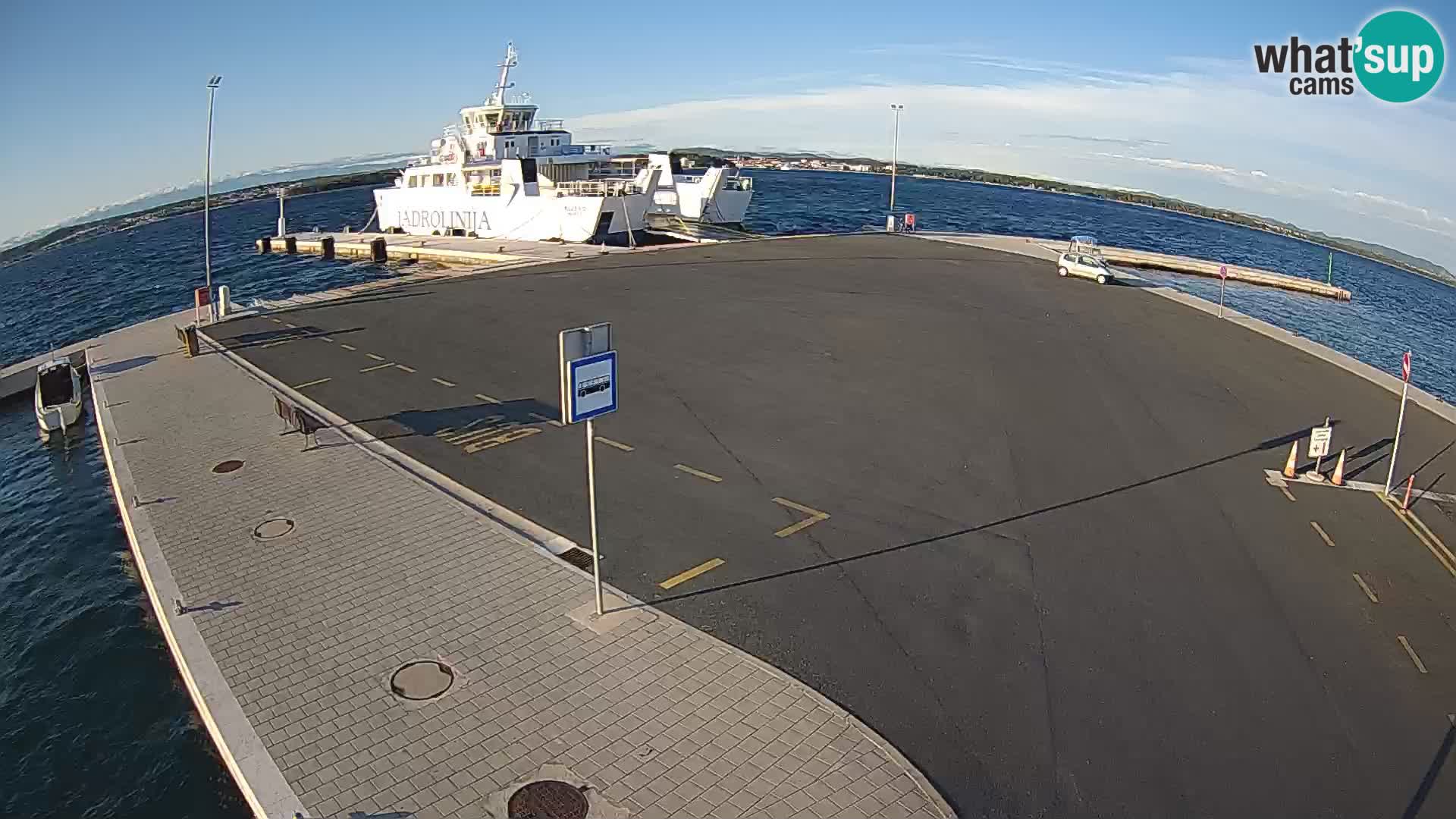 Tkon Live cam – traghetto – Dalmazia – Croazia
