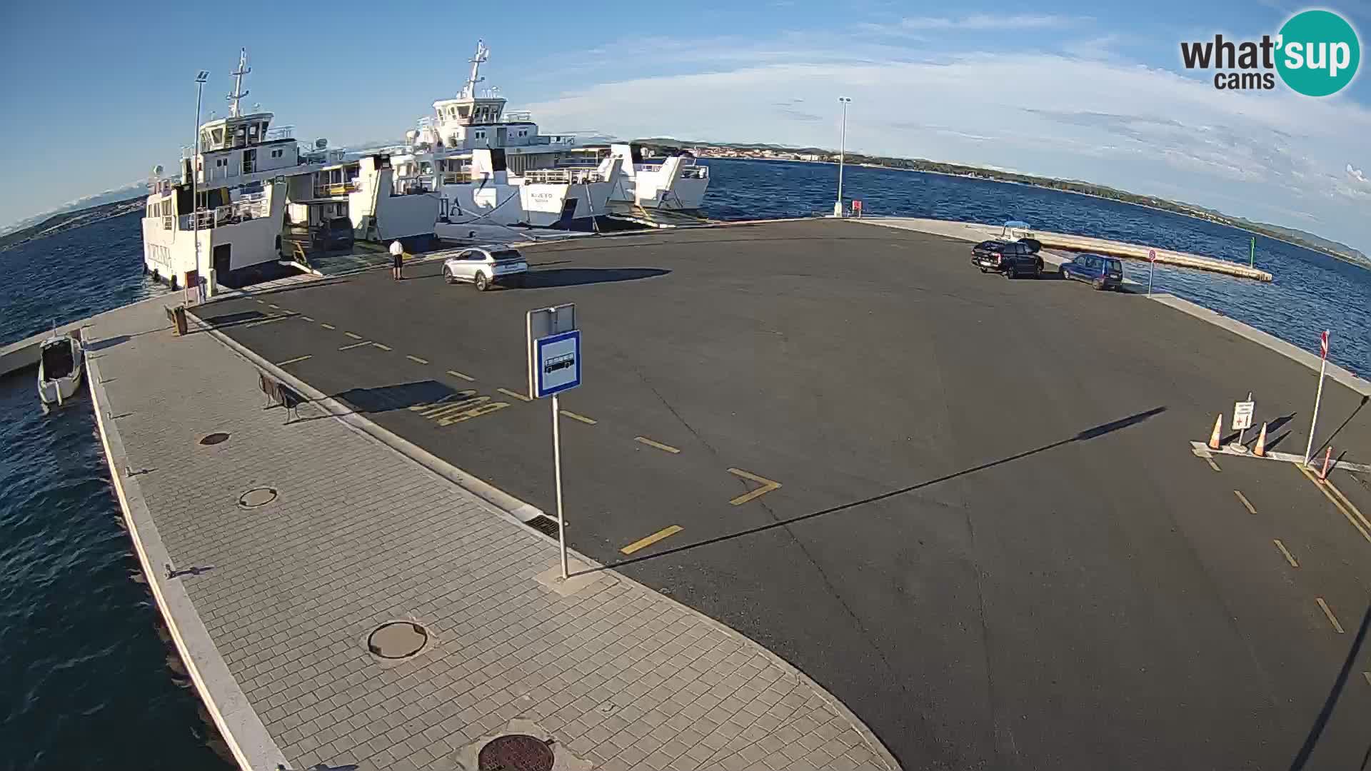 Tkon Live cam – Fähre – Dalmatien – Kroatien