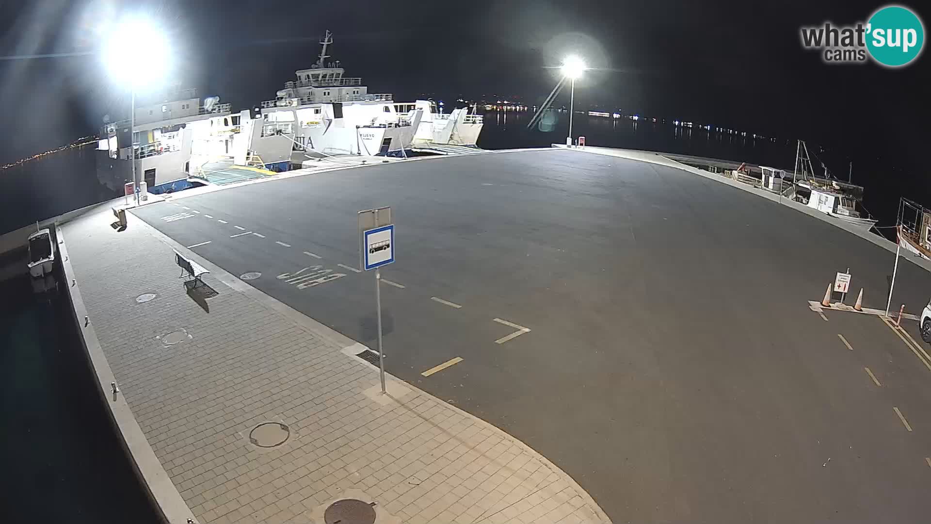 Tkon Live cam – Fähre – Dalmatien – Kroatien