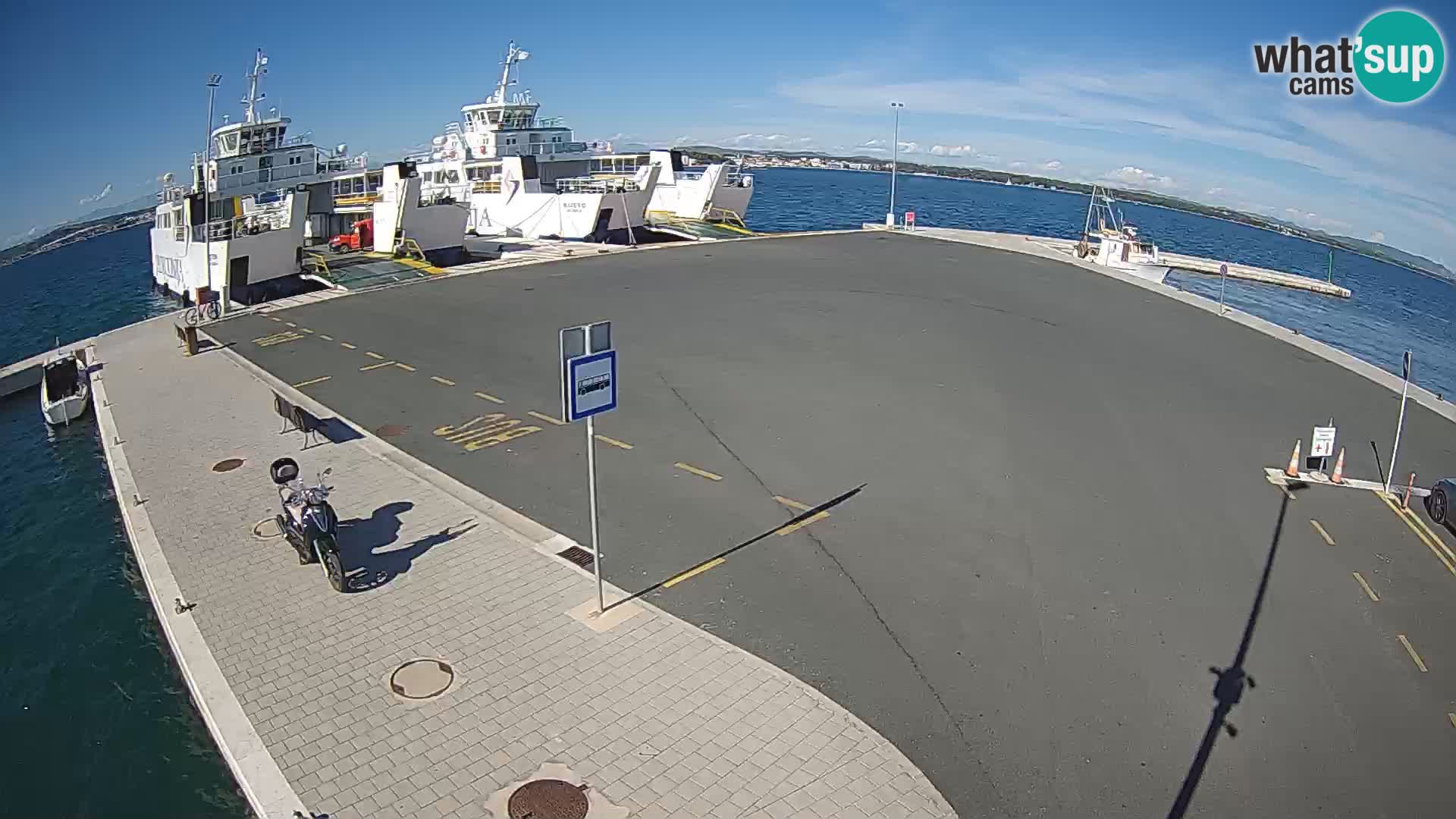 Tkon Live cam – Fähre – Dalmatien – Kroatien