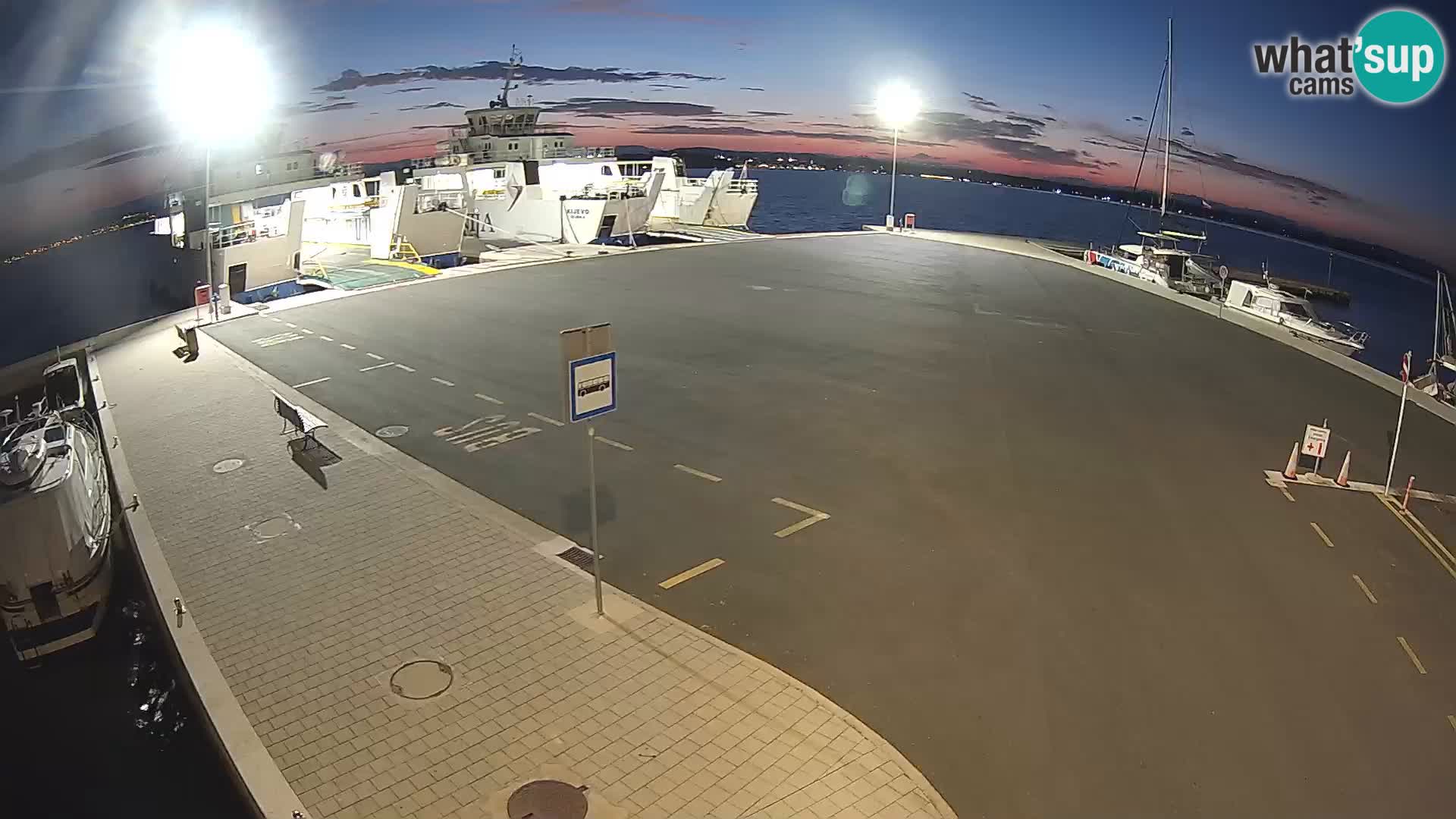 Tkon camera en vivo – Transportar – Dalmacia – Croacia
