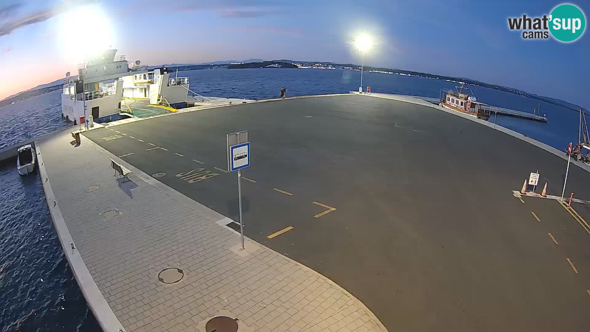 Tkon Live cam – traghetto – Dalmazia – Croazia