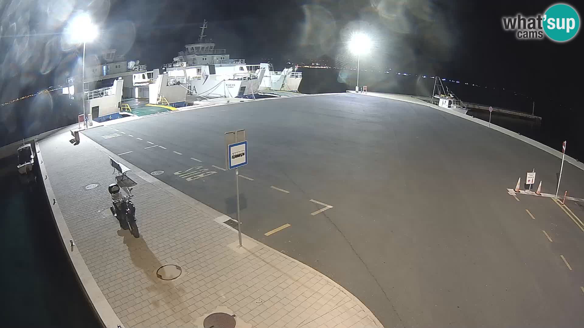 Tkon Live cam – ferry – Dalmatia – Croatia