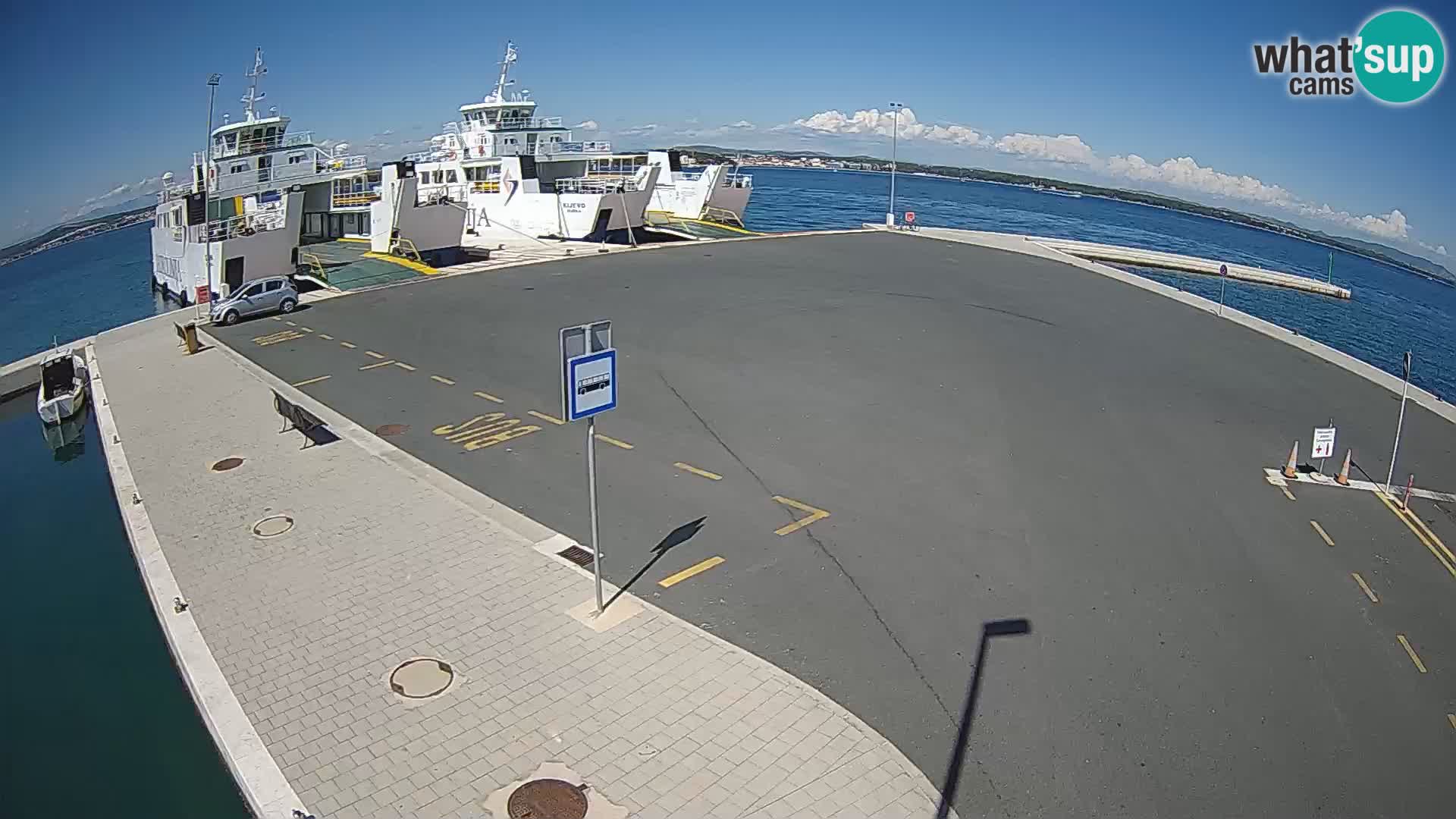 Tkon Live cam – Fähre – Dalmatien – Kroatien