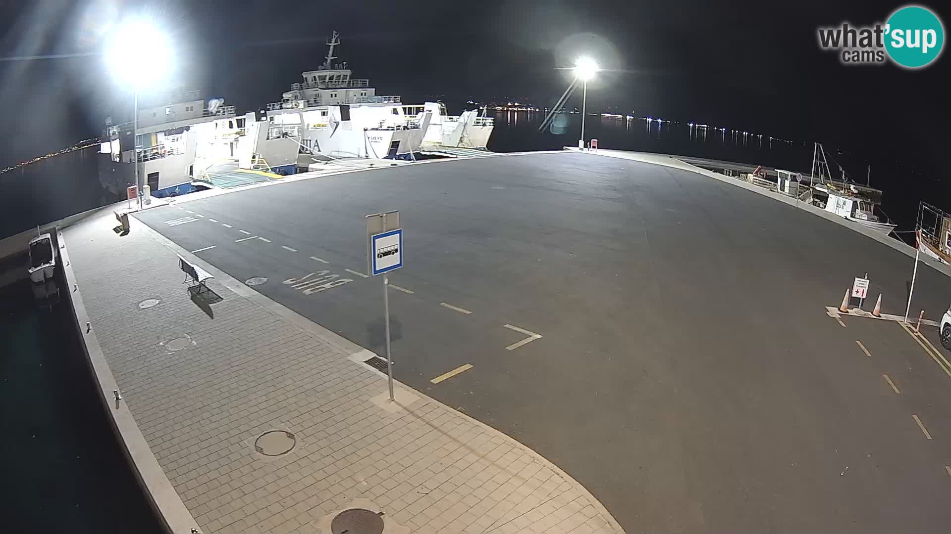 Tkon Live cam – ferry – Dalmatia – Croatia