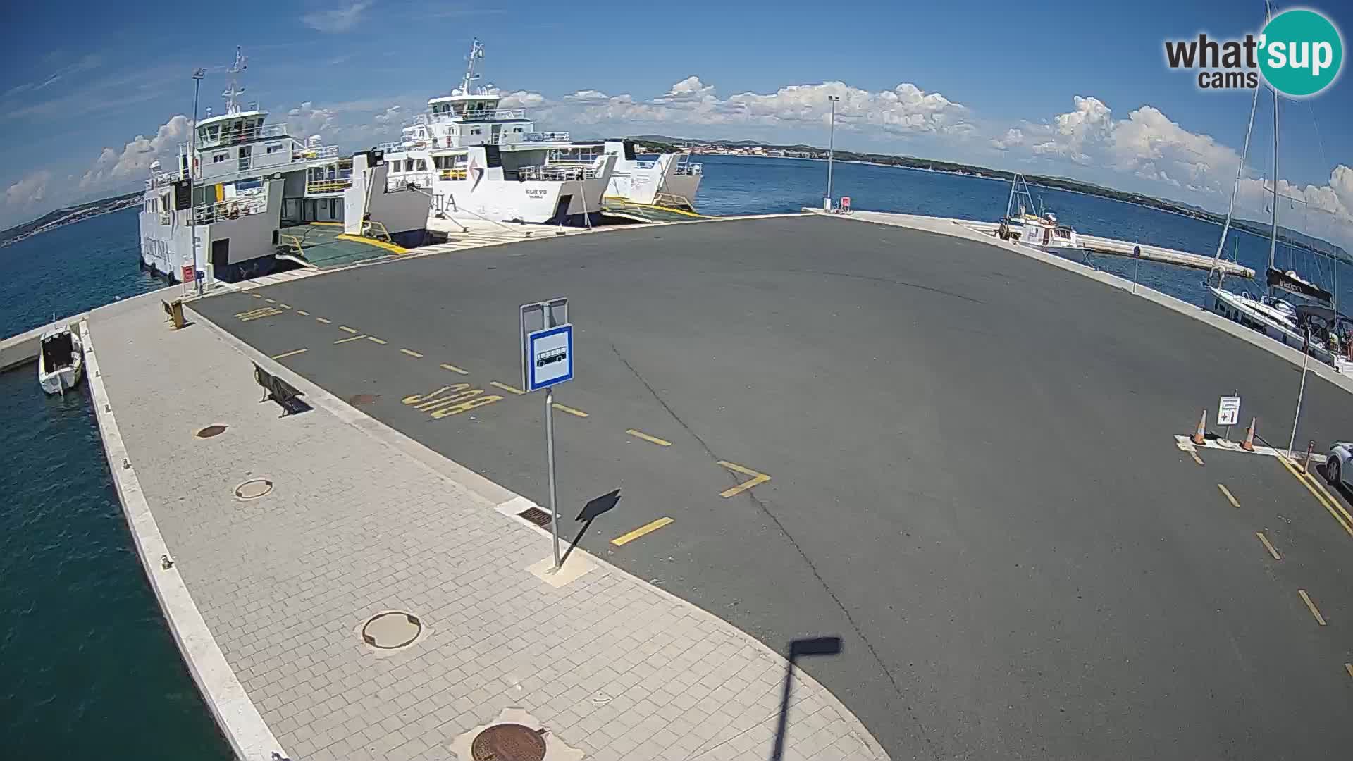 Tkon Live cam – Fähre – Dalmatien – Kroatien