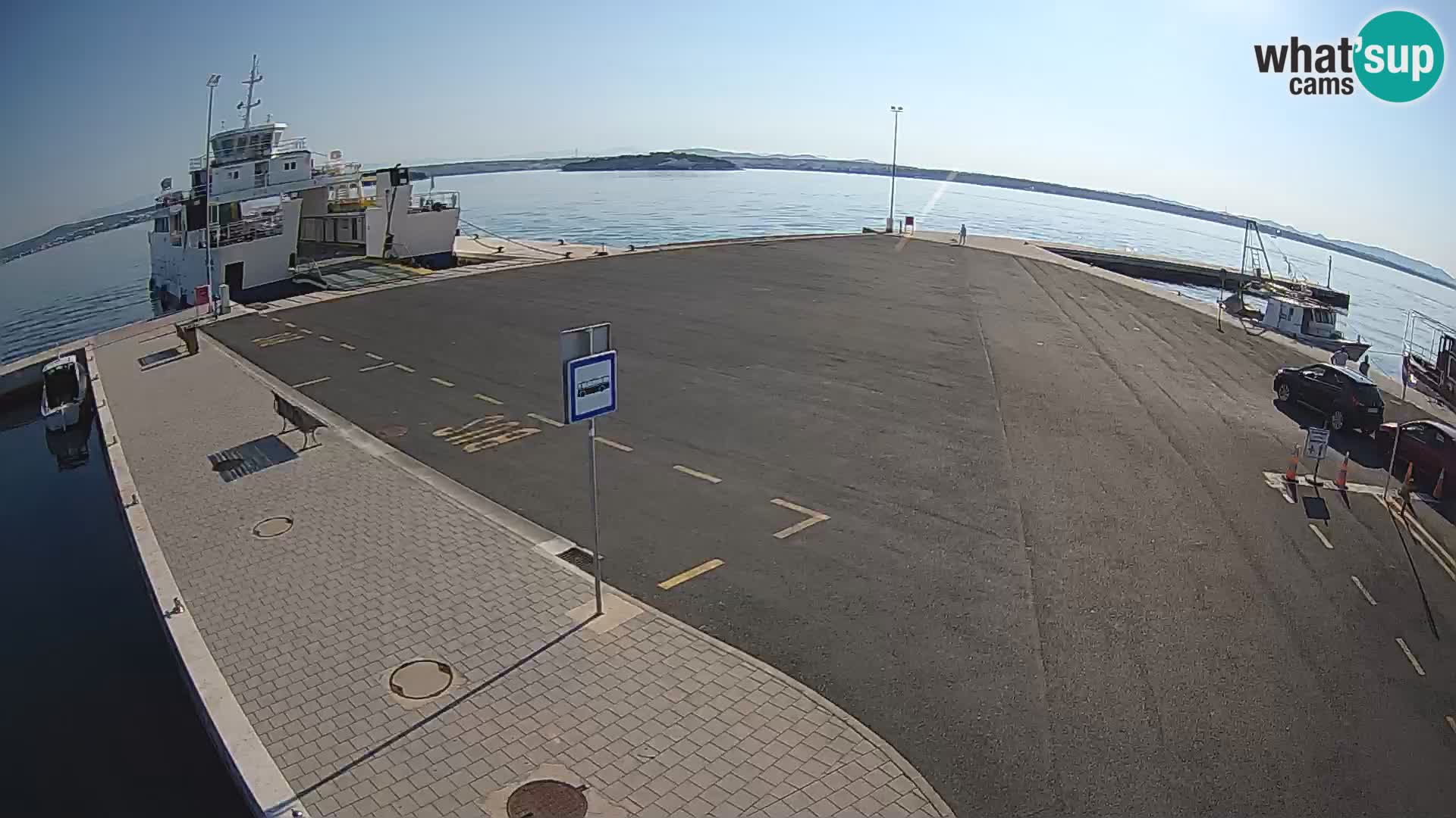 Tkon Live cam – Fähre – Dalmatien – Kroatien
