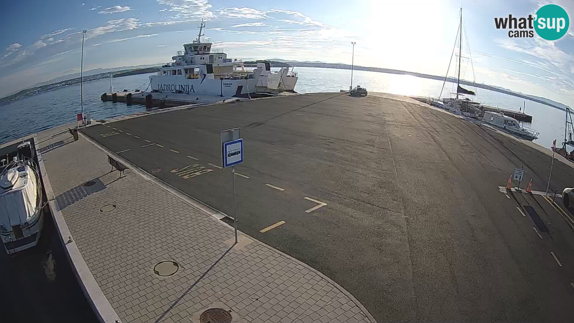 Tkon Live cam – Fähre – Dalmatien – Kroatien