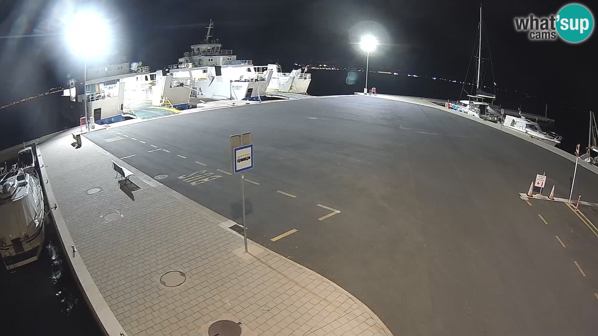 Tkon Live cam – ferry – Dalmatia – Croatia