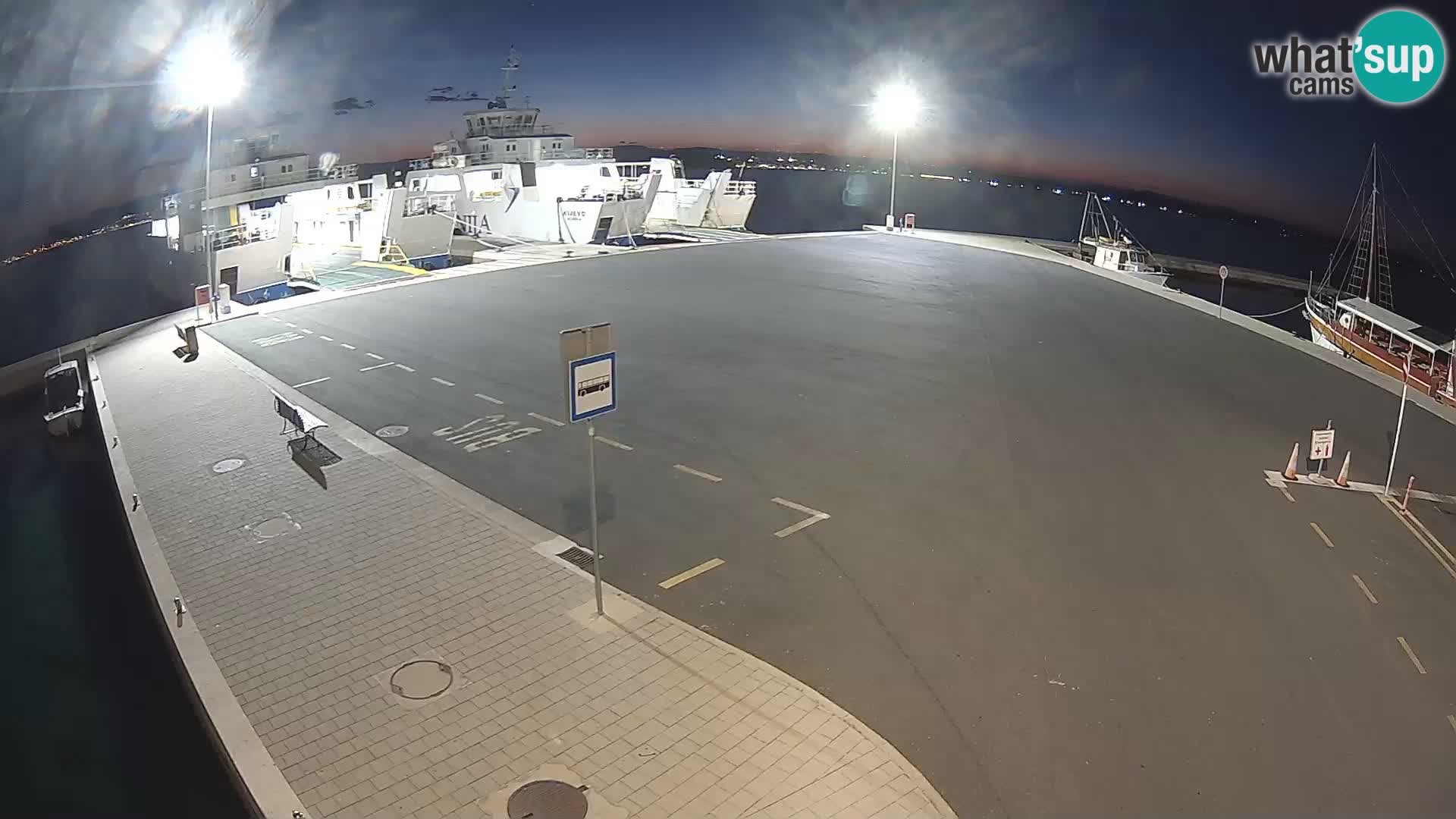 Tkon Live cam – Fähre – Dalmatien – Kroatien