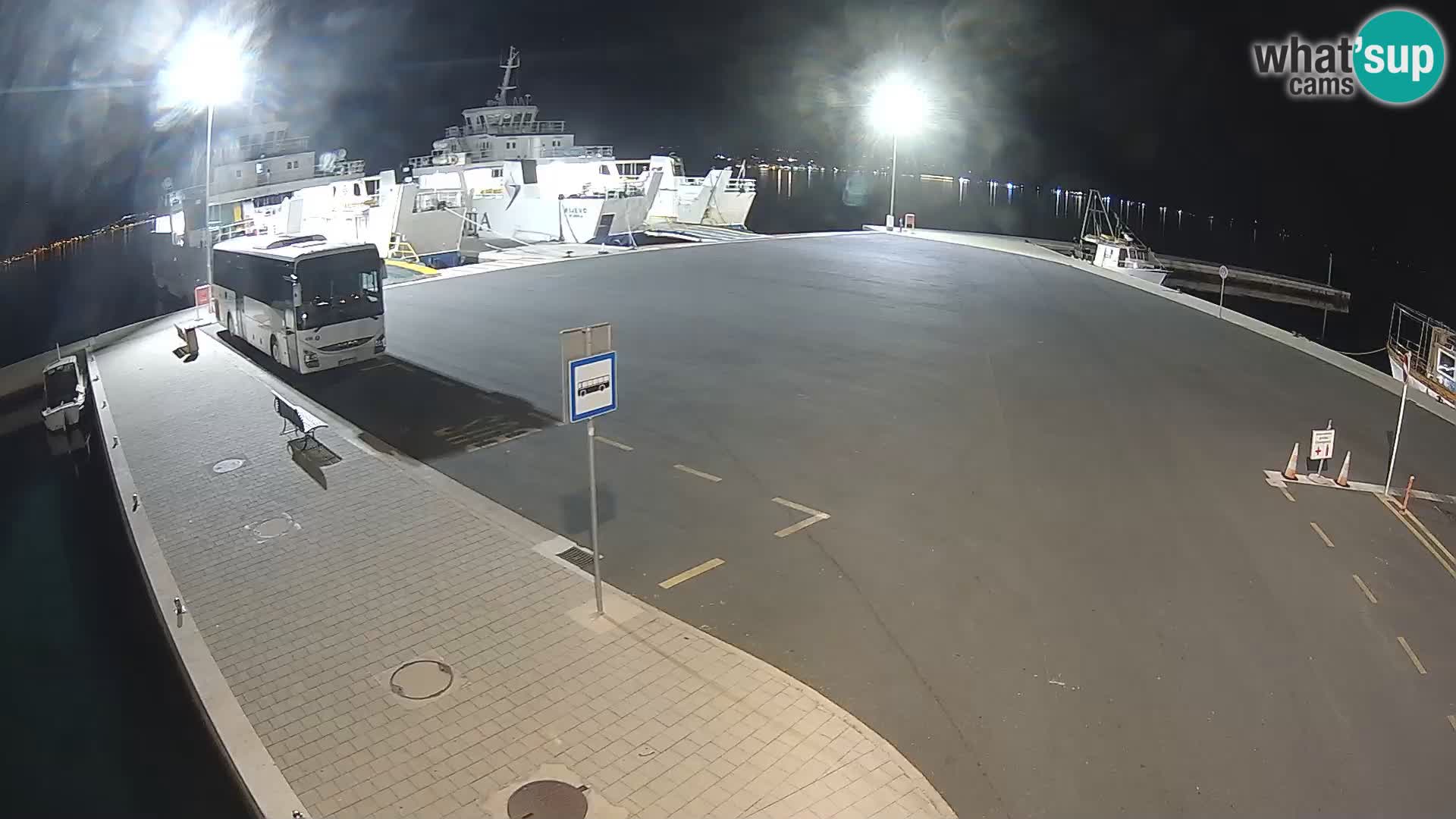 Tkon Live cam – ferry – Dalmatia – Croatia
