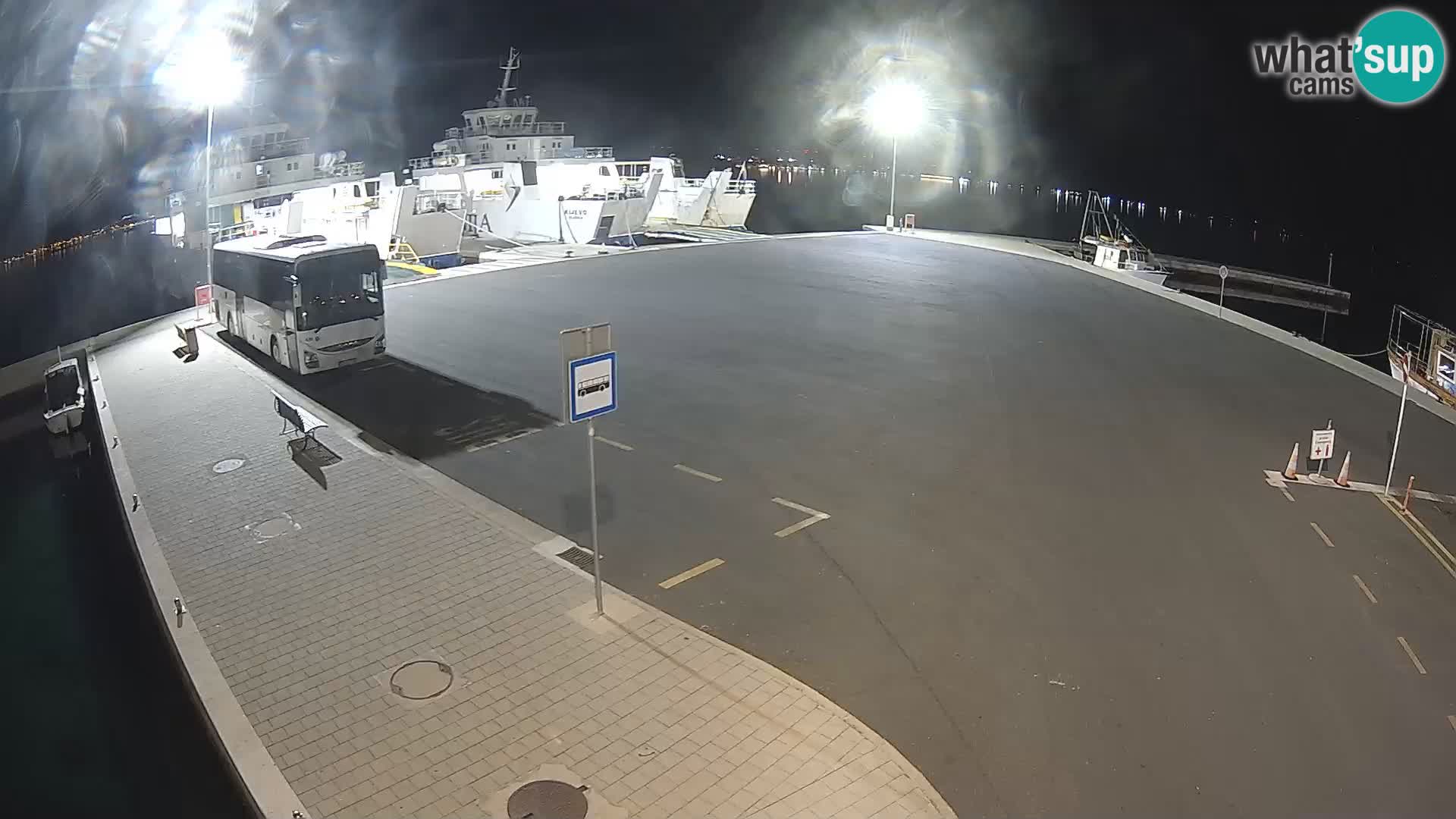 Tkon Live cam – ferry – Dalmatia – Croatia