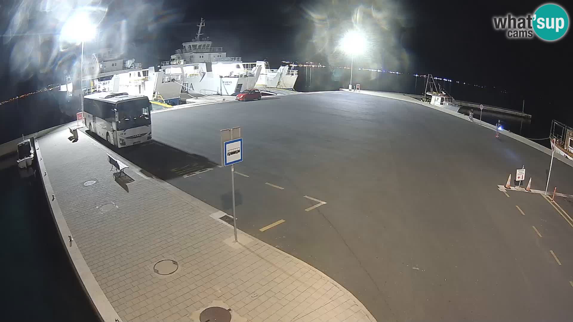 Tkon Live cam – Fähre – Dalmatien – Kroatien