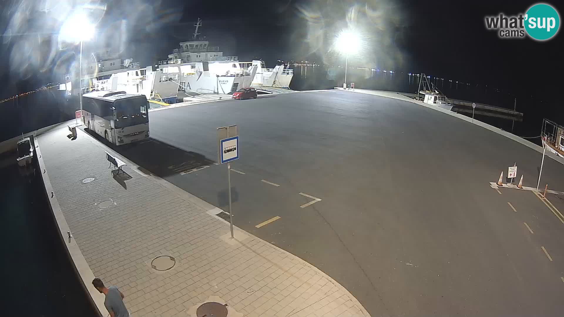 Tkon Live cam – Fähre – Dalmatien – Kroatien