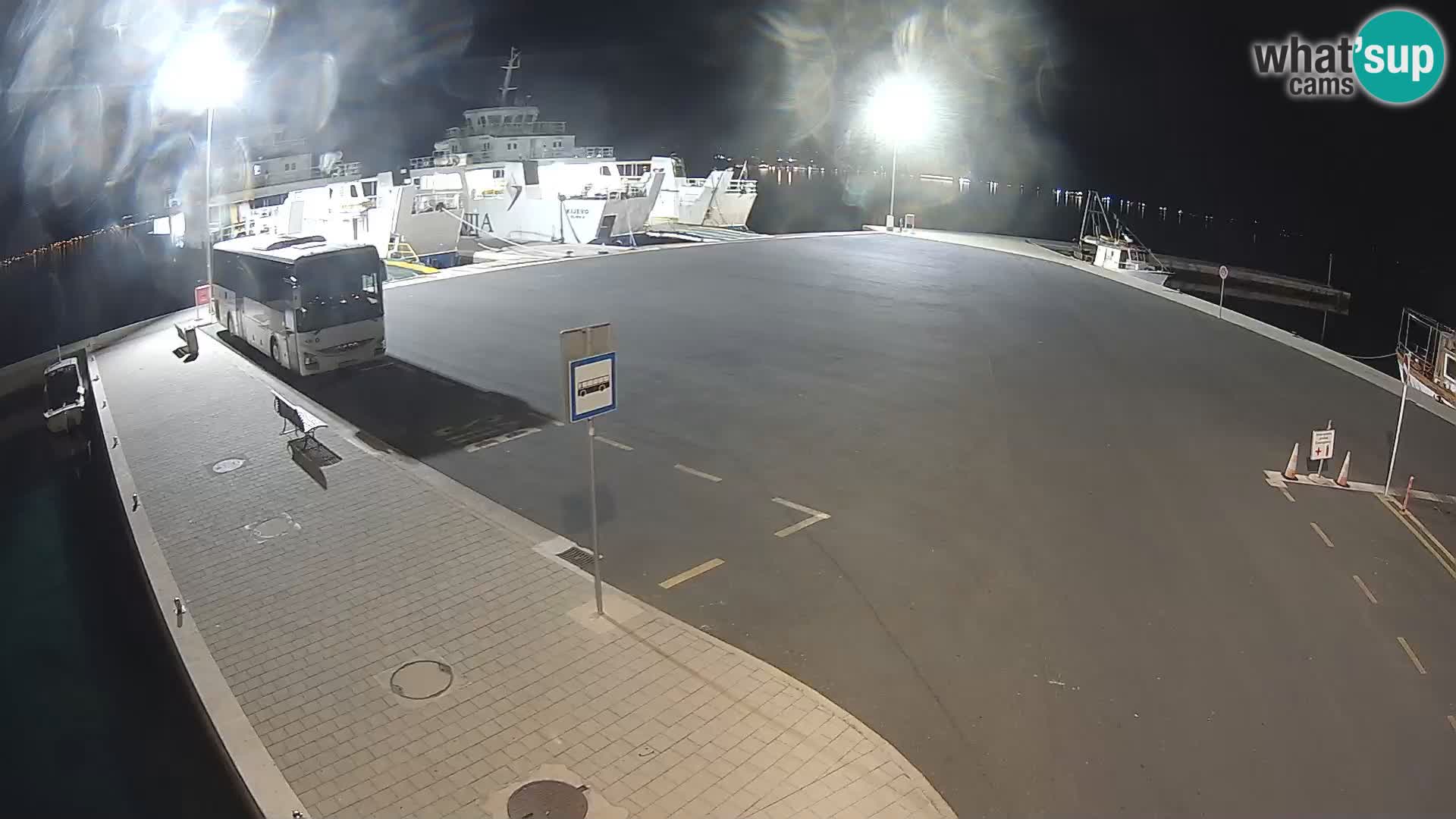 Tkon Live cam – Fähre – Dalmatien – Kroatien