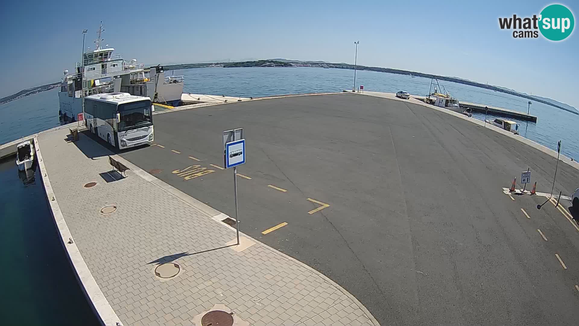Tkon camera en vivo – Transportar – Dalmacia – Croacia