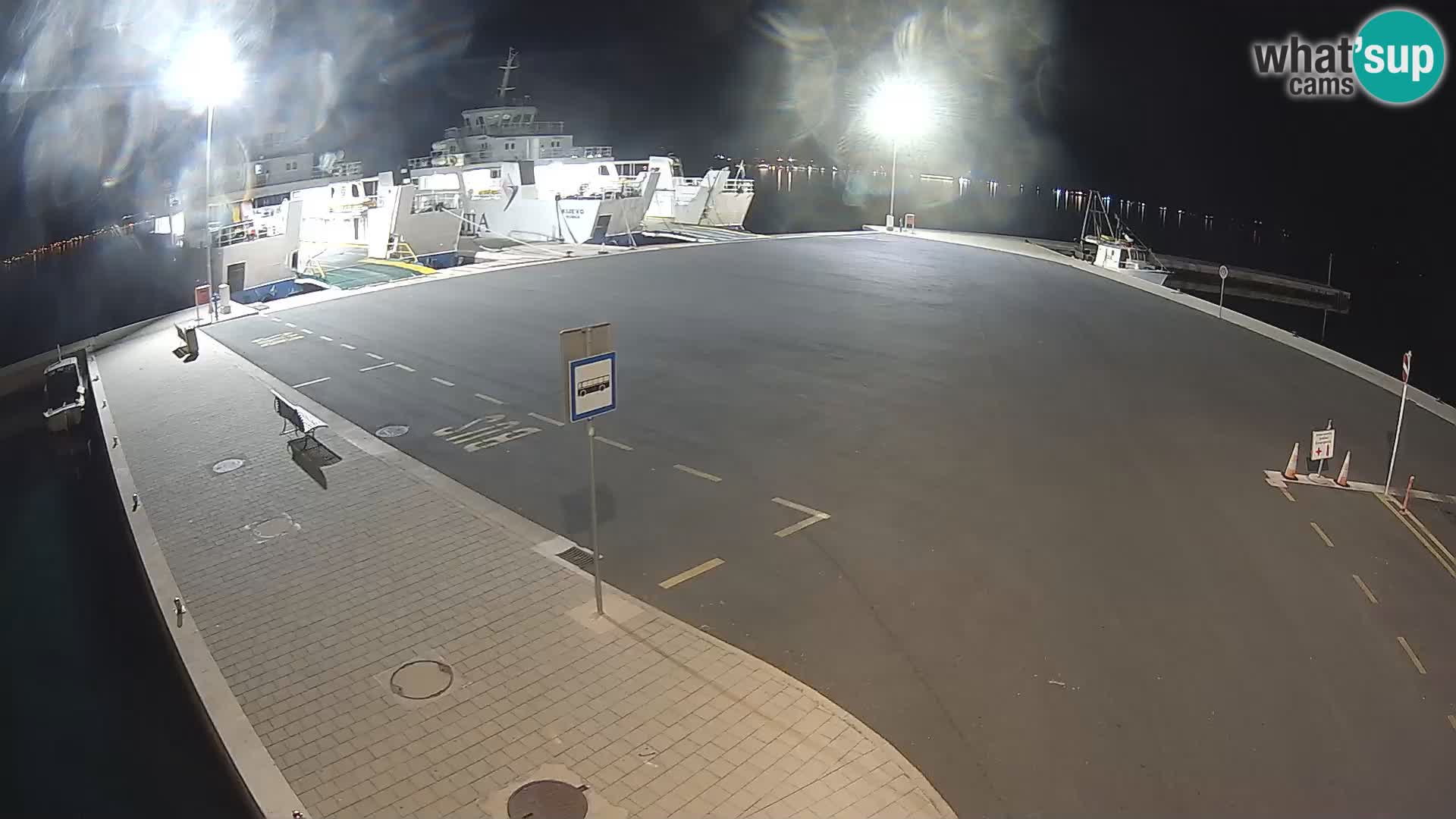 Tkon Live cam – ferry – Dalmatia – Croatia