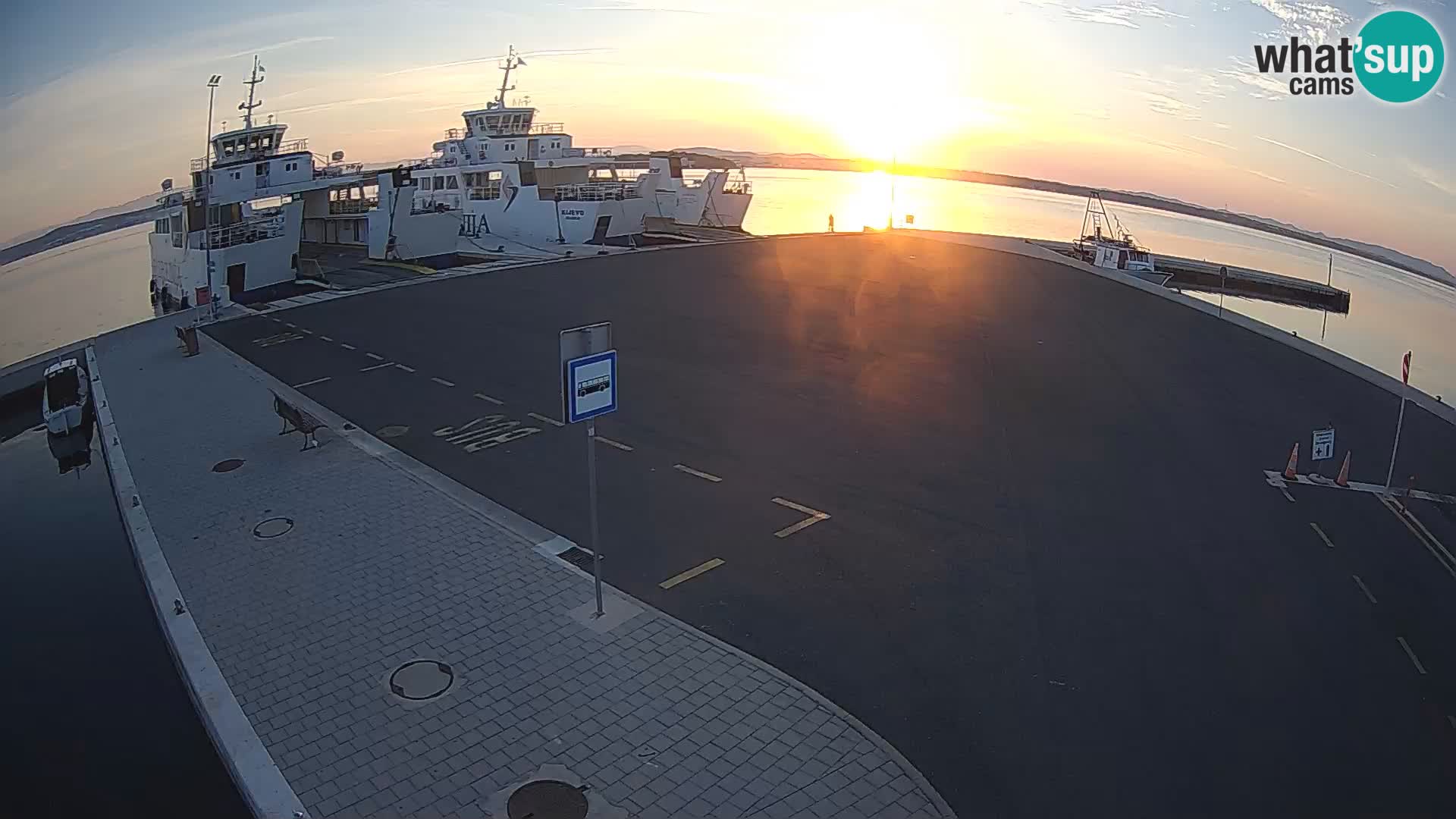 Tkon camera en vivo – Transportar – Dalmacia – Croacia