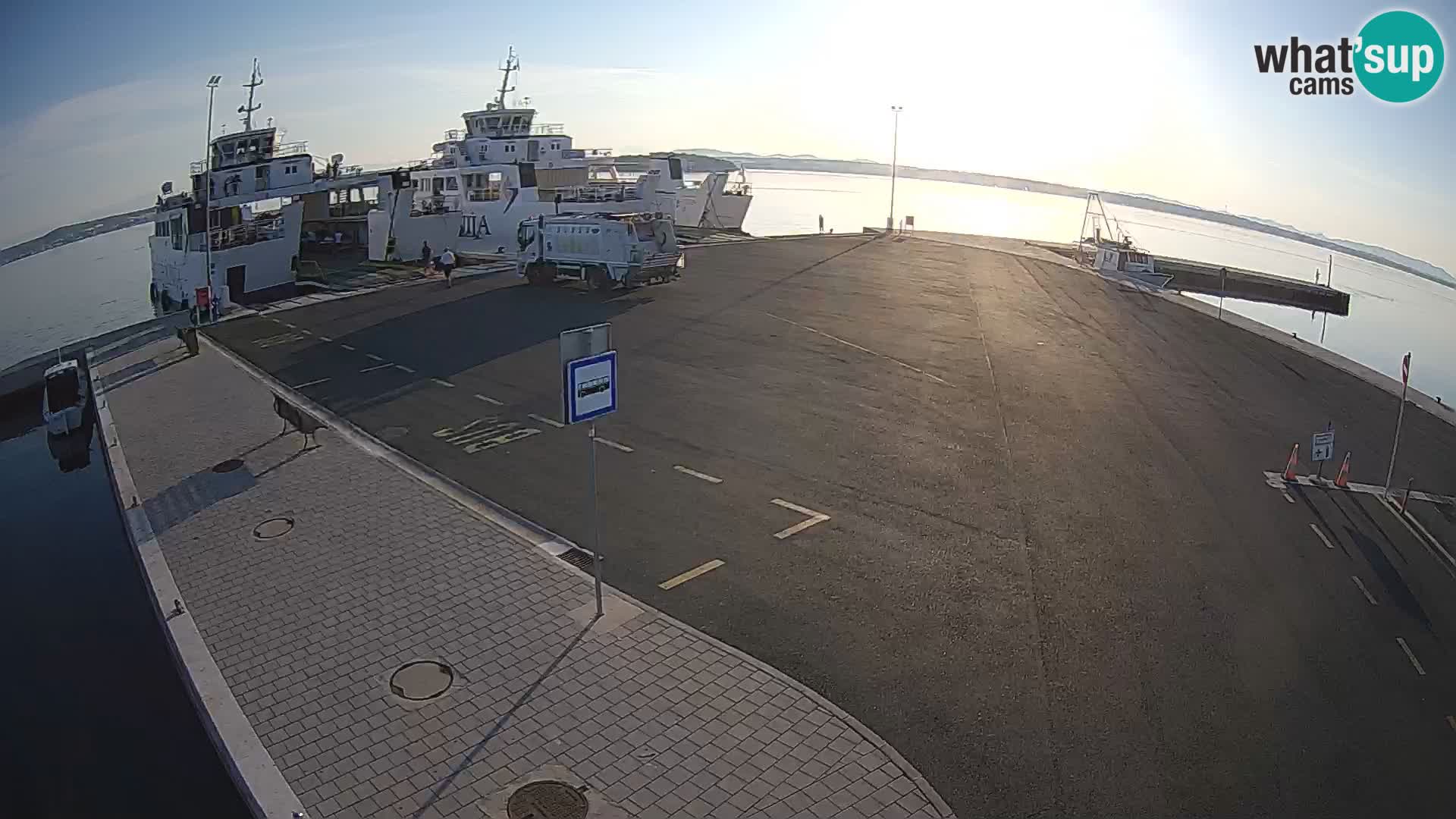 Tkon Live cam – Fähre – Dalmatien – Kroatien