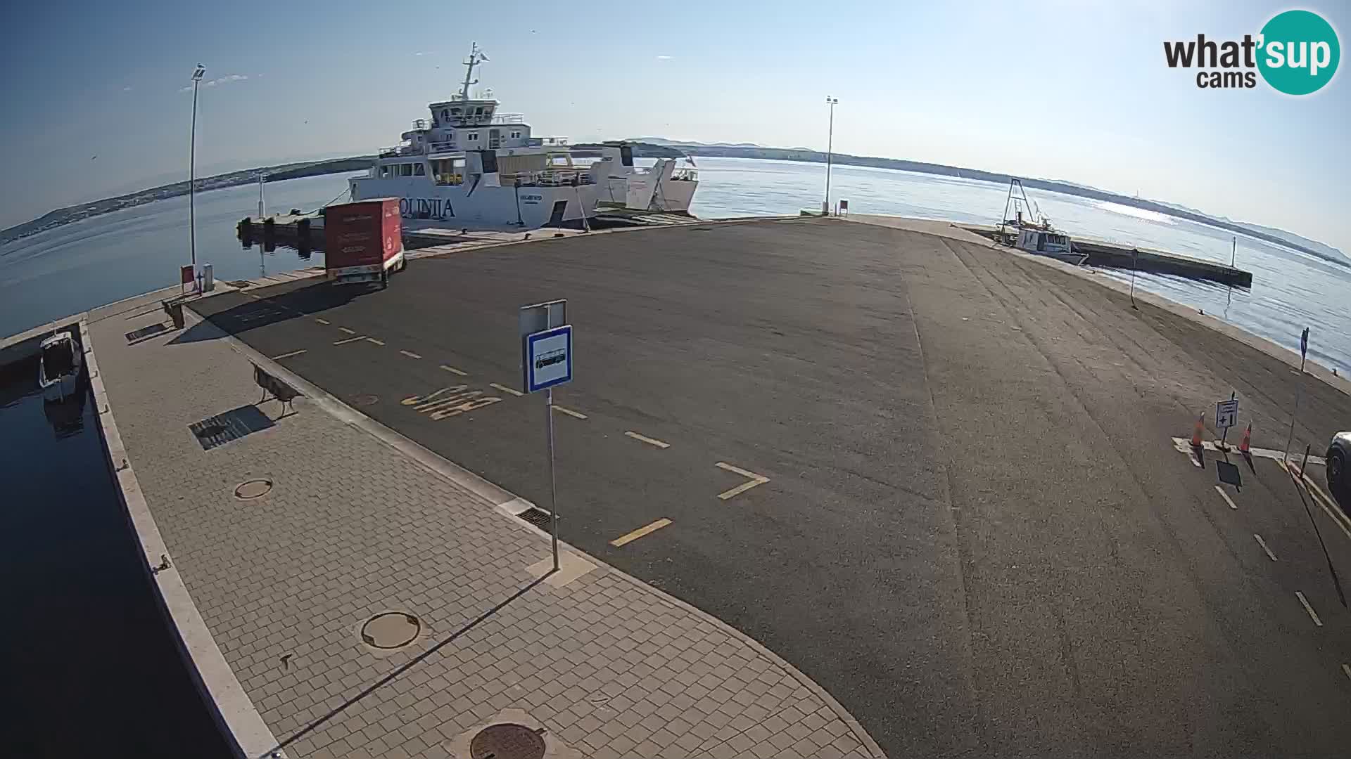 Tkon Live cam – Fähre – Dalmatien – Kroatien