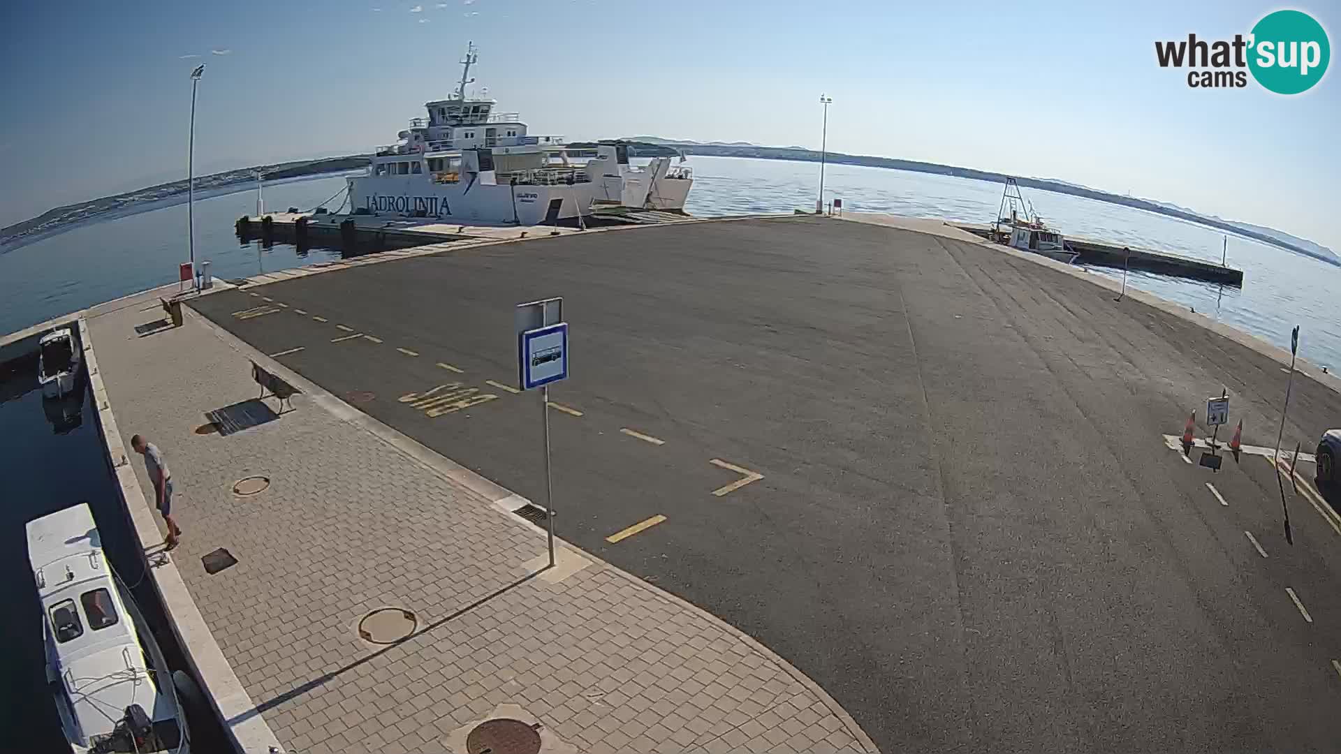 Tkon camera en vivo – Transportar – Dalmacia – Croacia