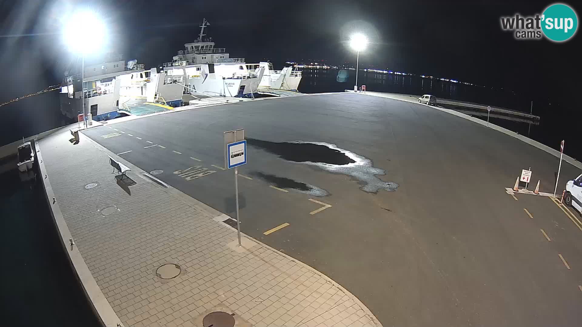 Tkon Live cam – ferry – Dalmatia – Croatia