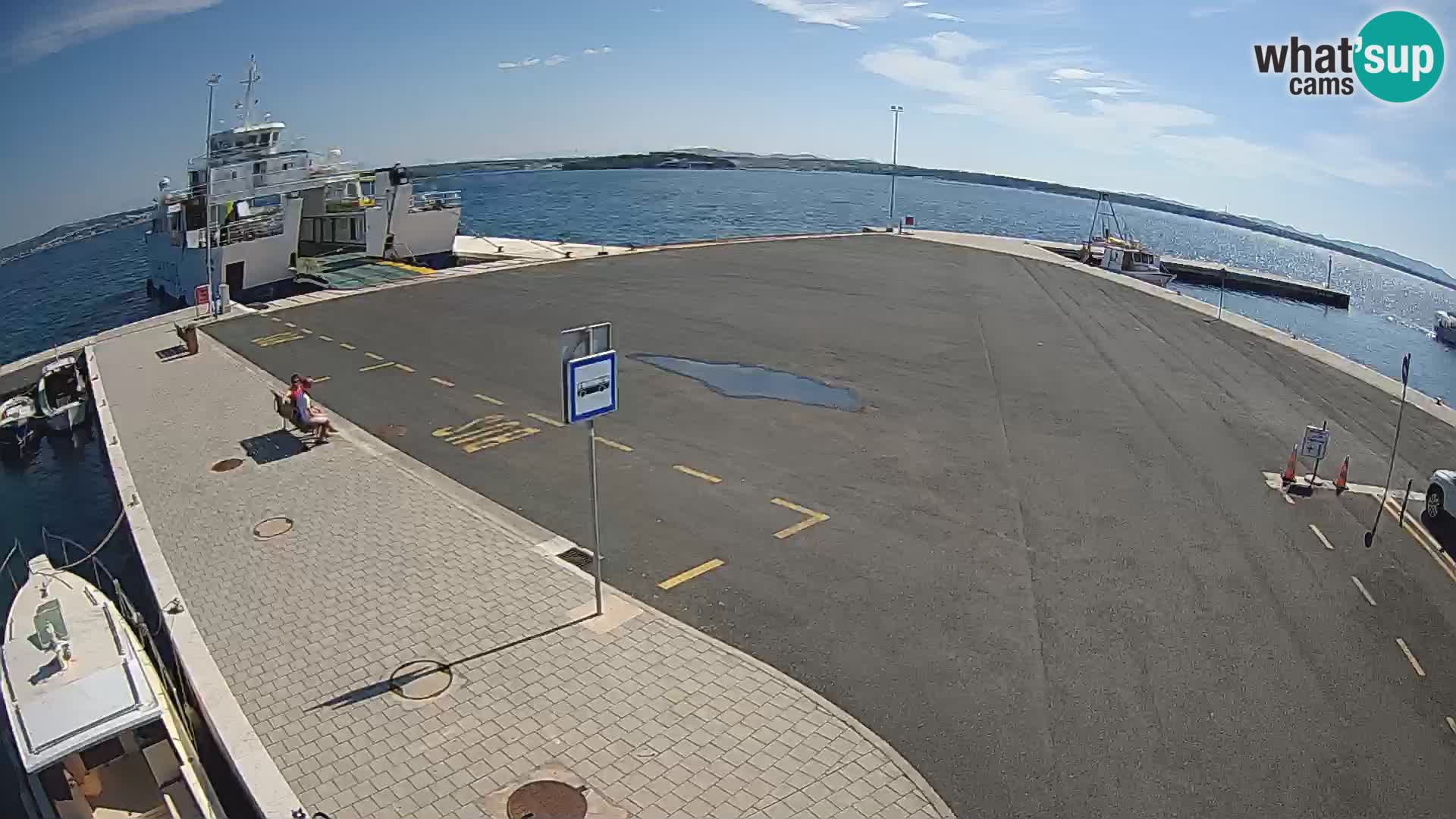 Tkon camera en vivo – Transportar – Dalmacia – Croacia