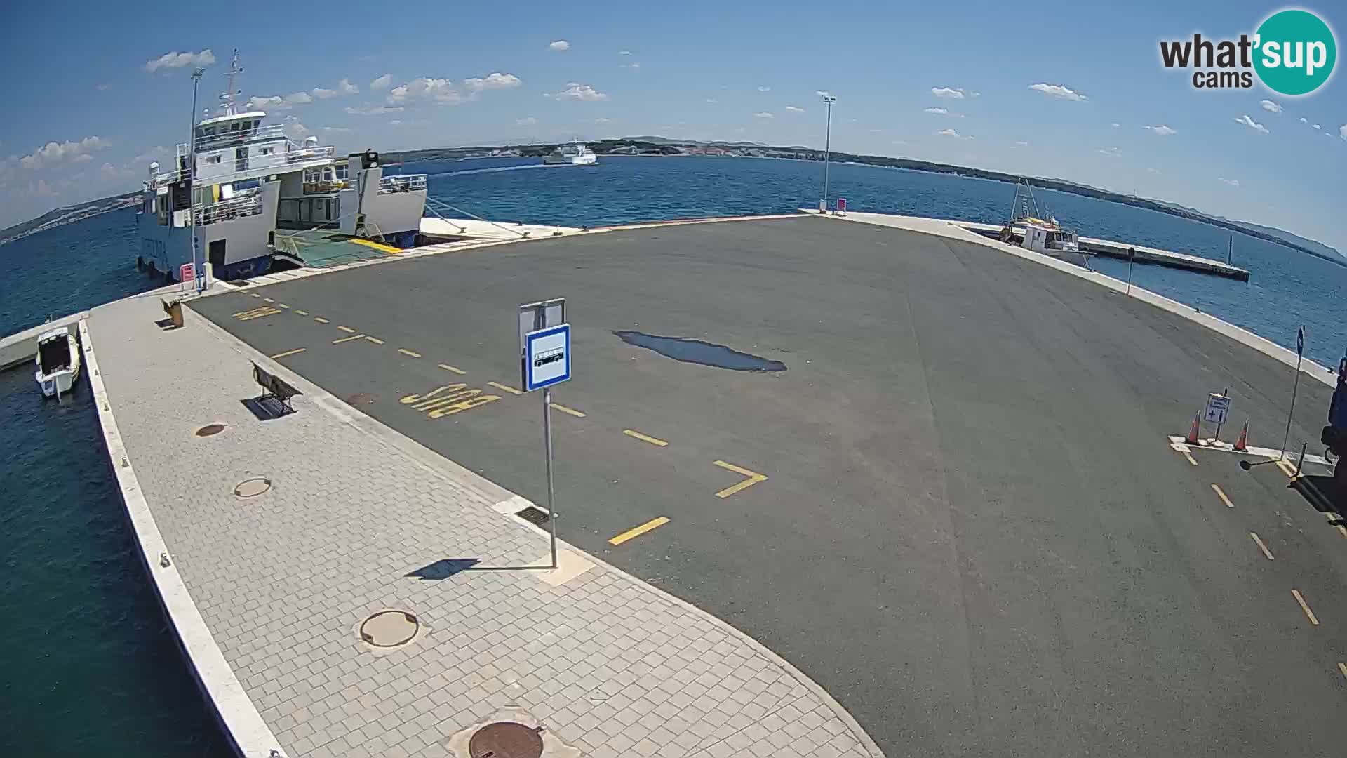 Tkon Live cam – traghetto – Dalmazia – Croazia