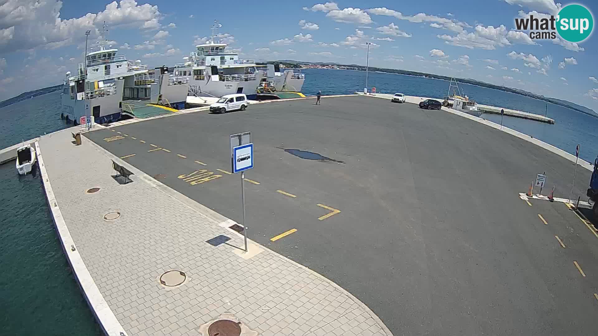 Tkon Live cam – traghetto – Dalmazia – Croazia